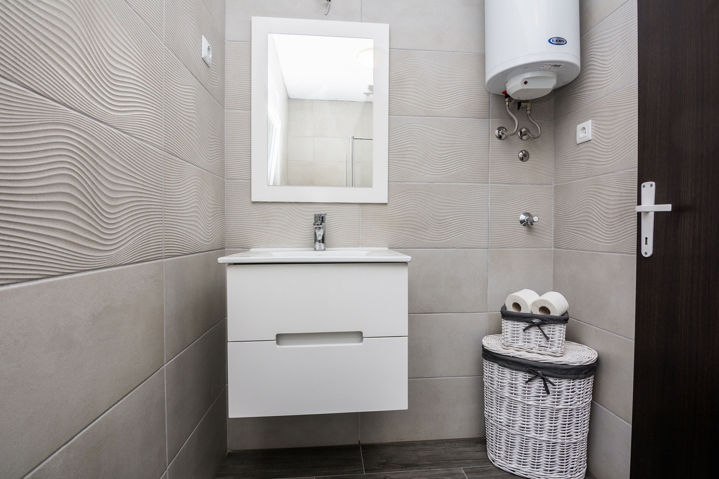 Two bedroom apartment with air-conditioning Vir  A-b