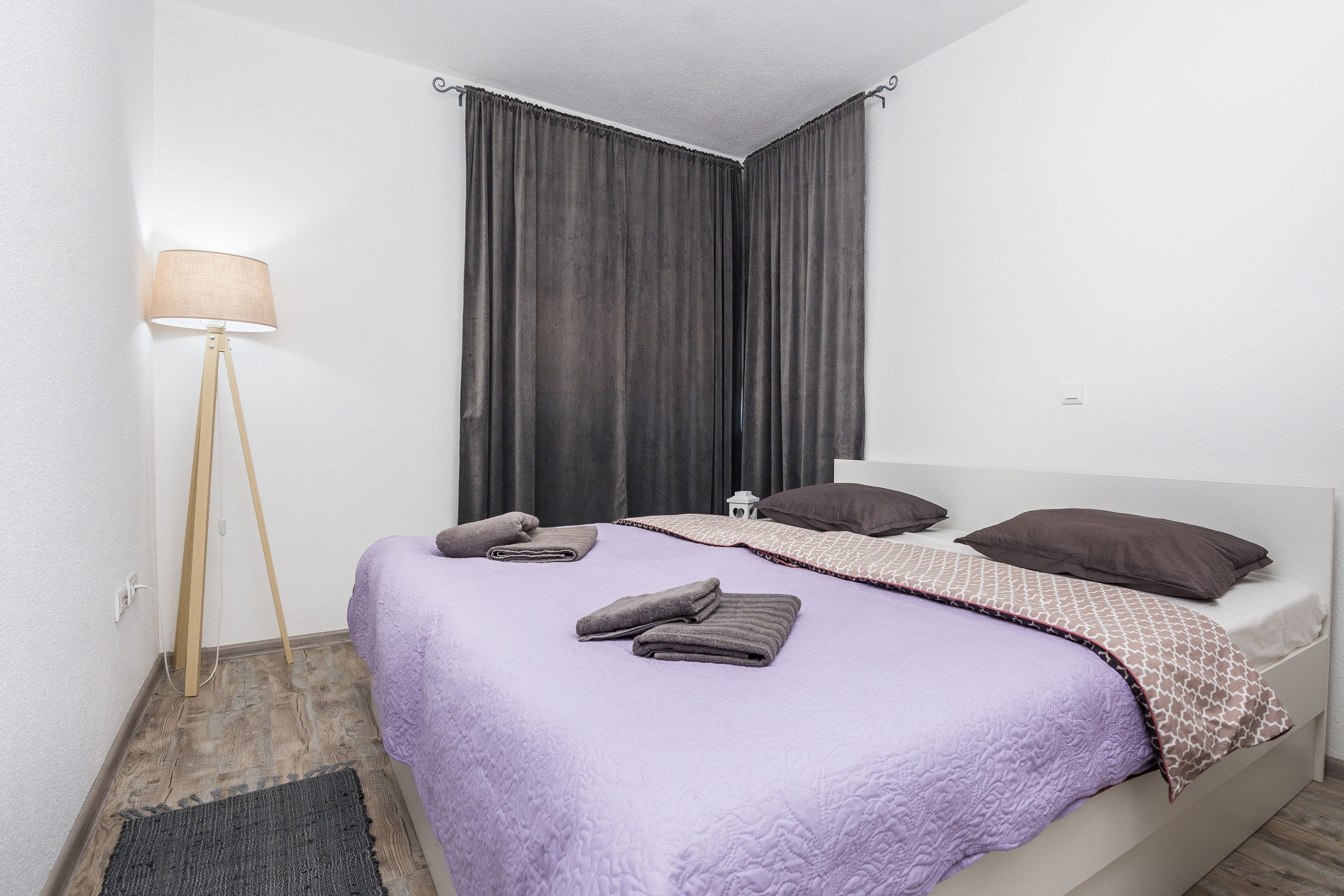 Two bedroom apartment with air-conditioning Vir  A-b
