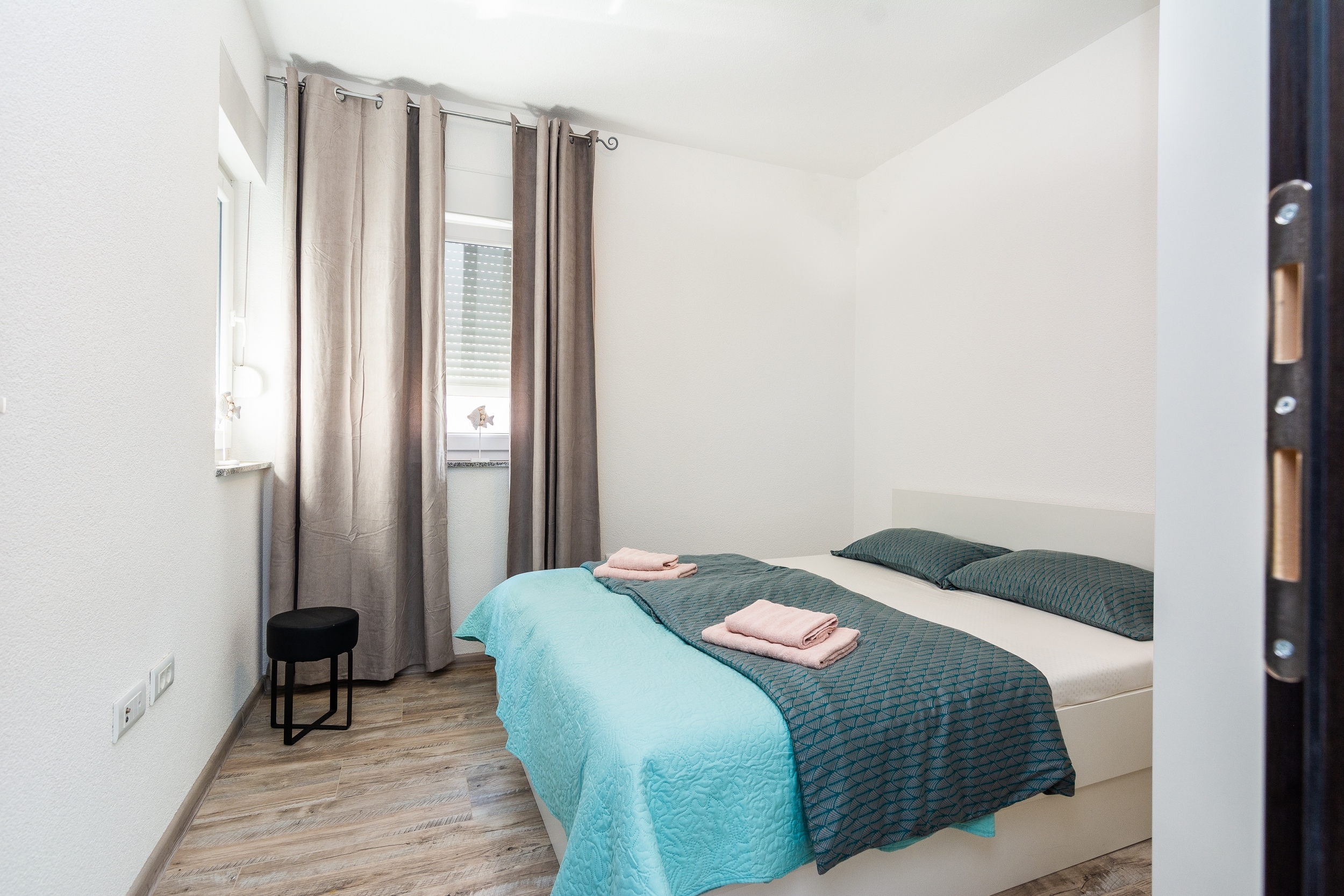 Two bedroom apartment with air-conditioning Vir  A-b