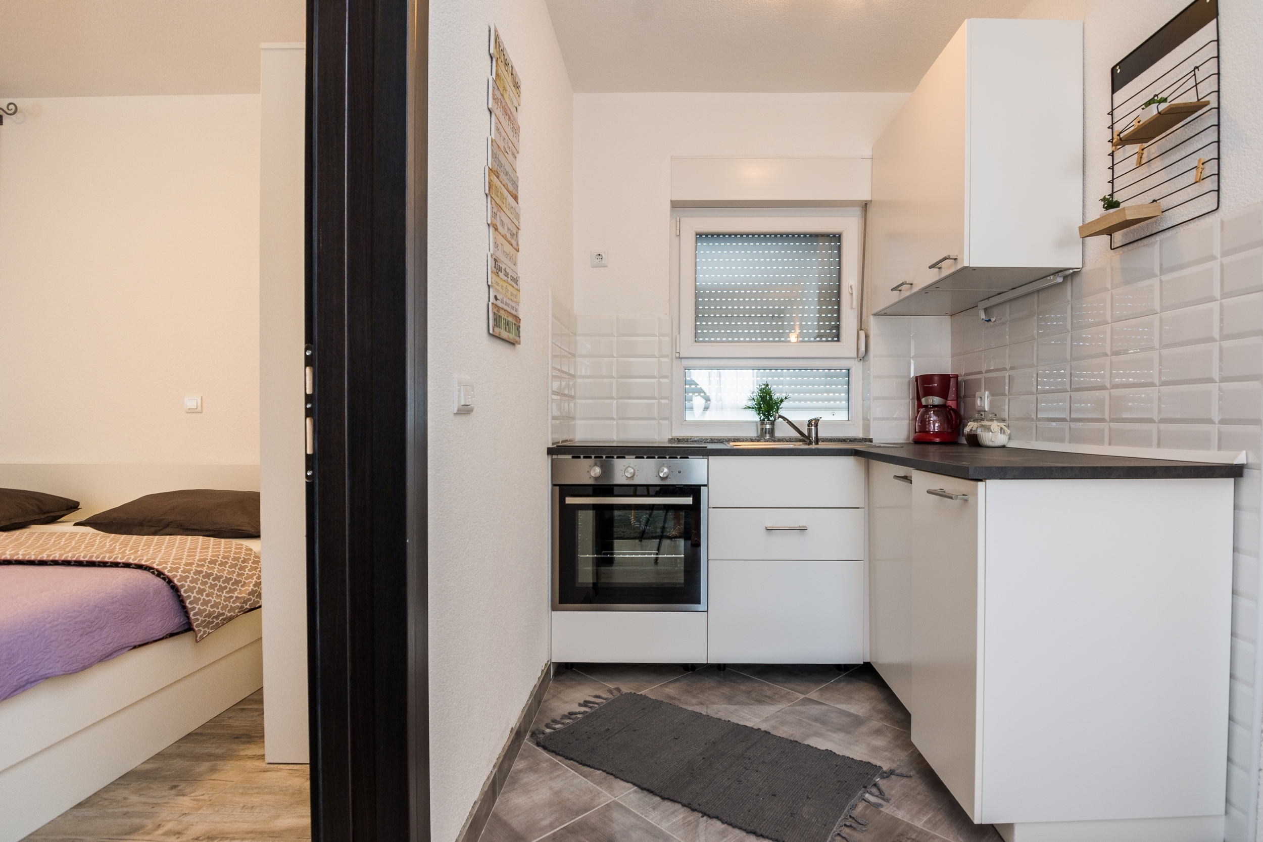 Two bedroom apartment with air-conditioning Vir  A-b