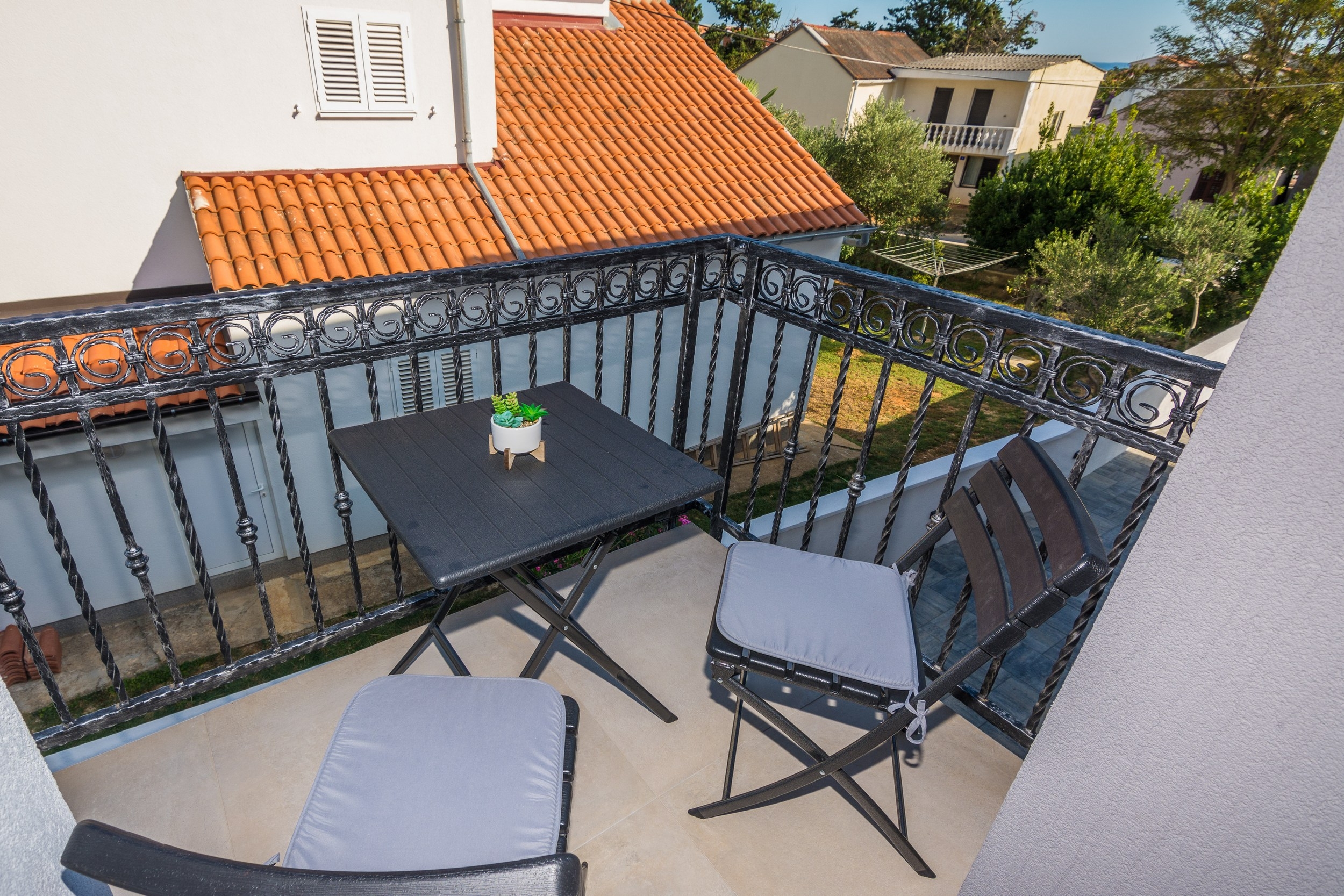 Two bedroom apartment with terrace Vir  A-c