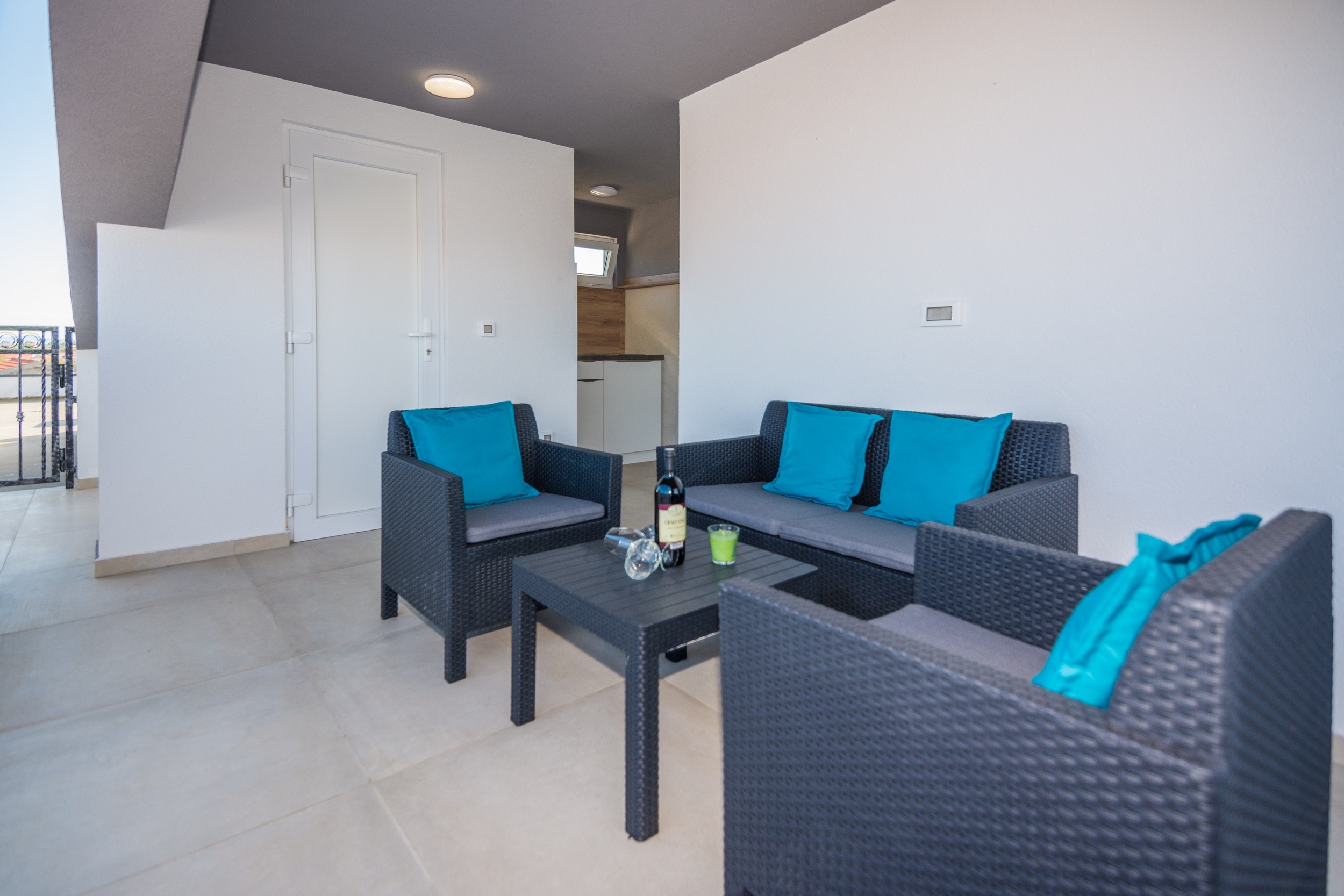 Two bedroom apartment with terrace Vir  A-c