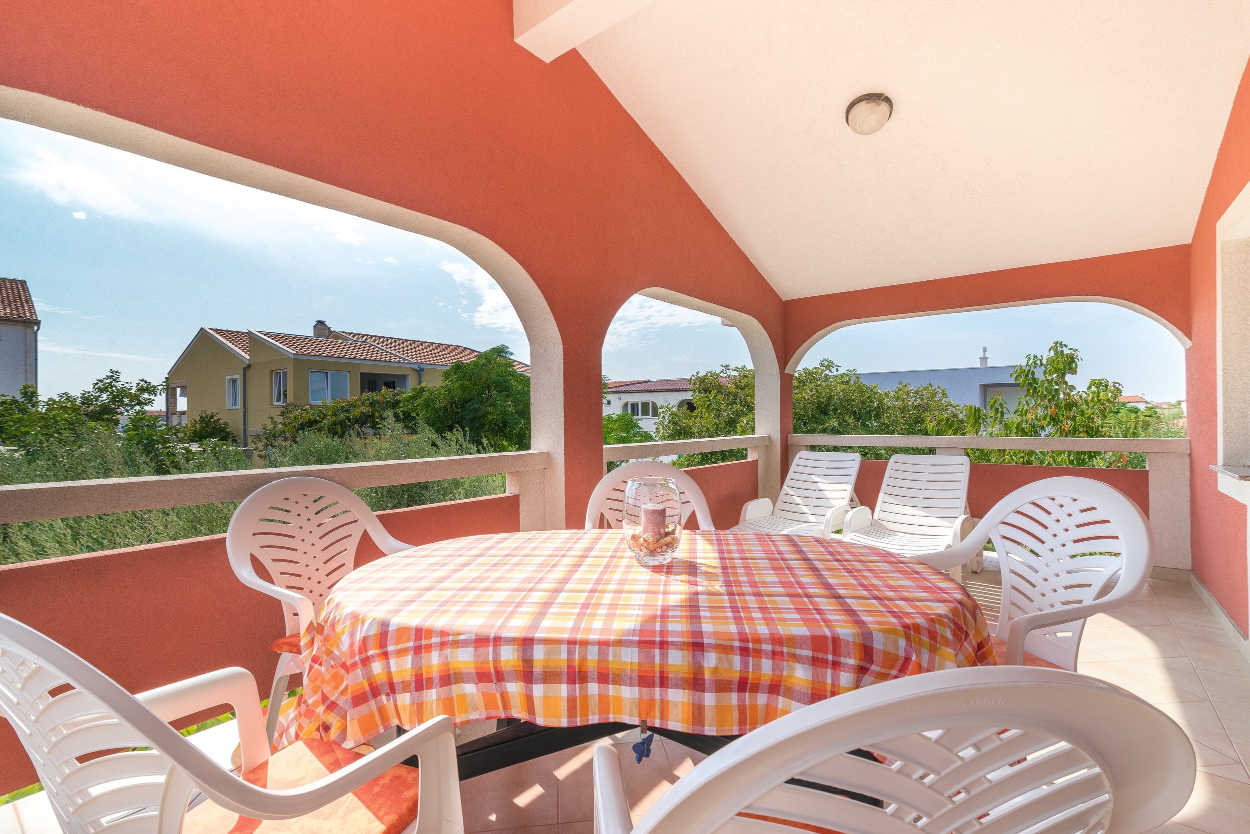 Two bedroom apartment with balcony Vir  A-b