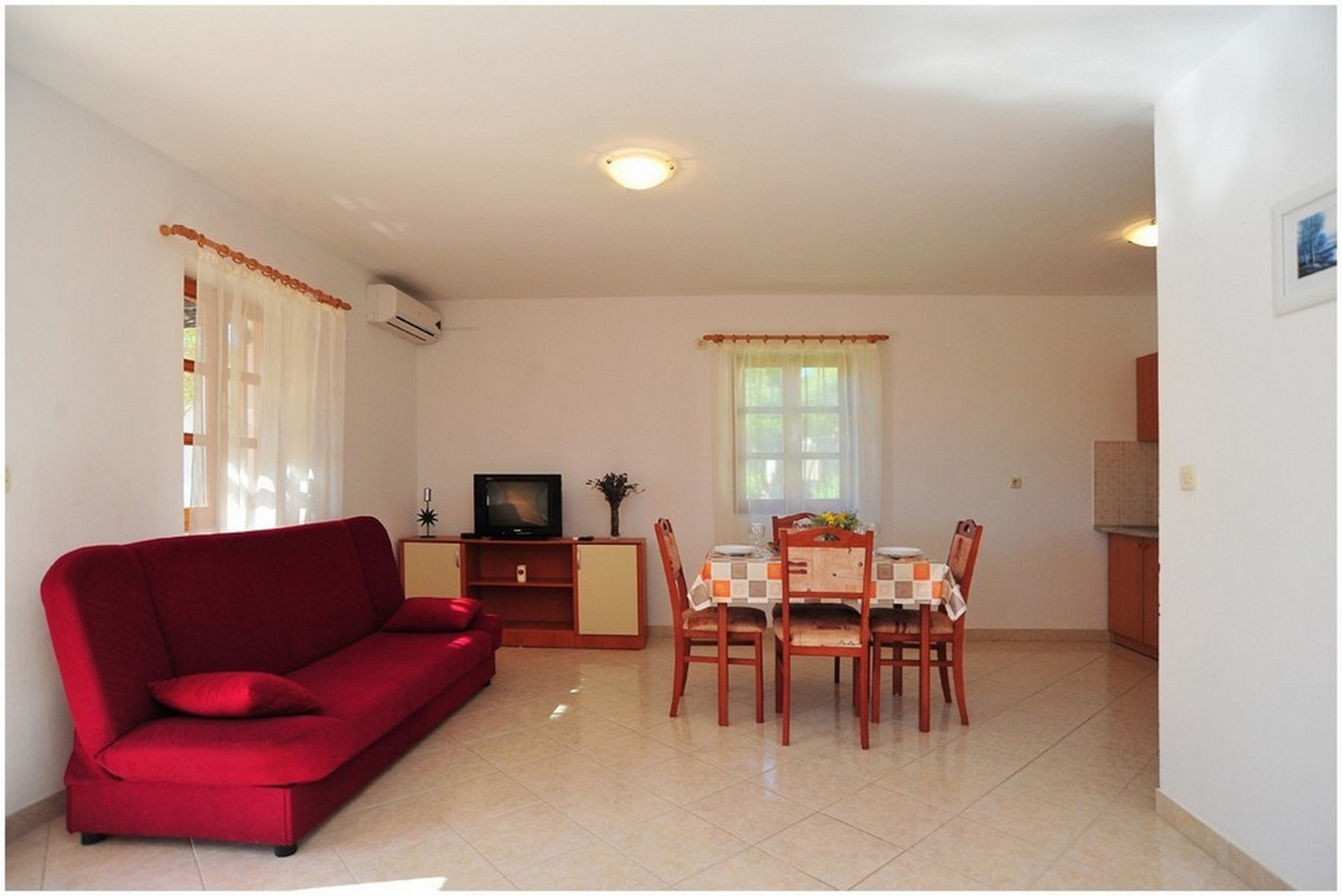 Two bedroom apartment with terrace Vir - Lozice, Vir  A-a