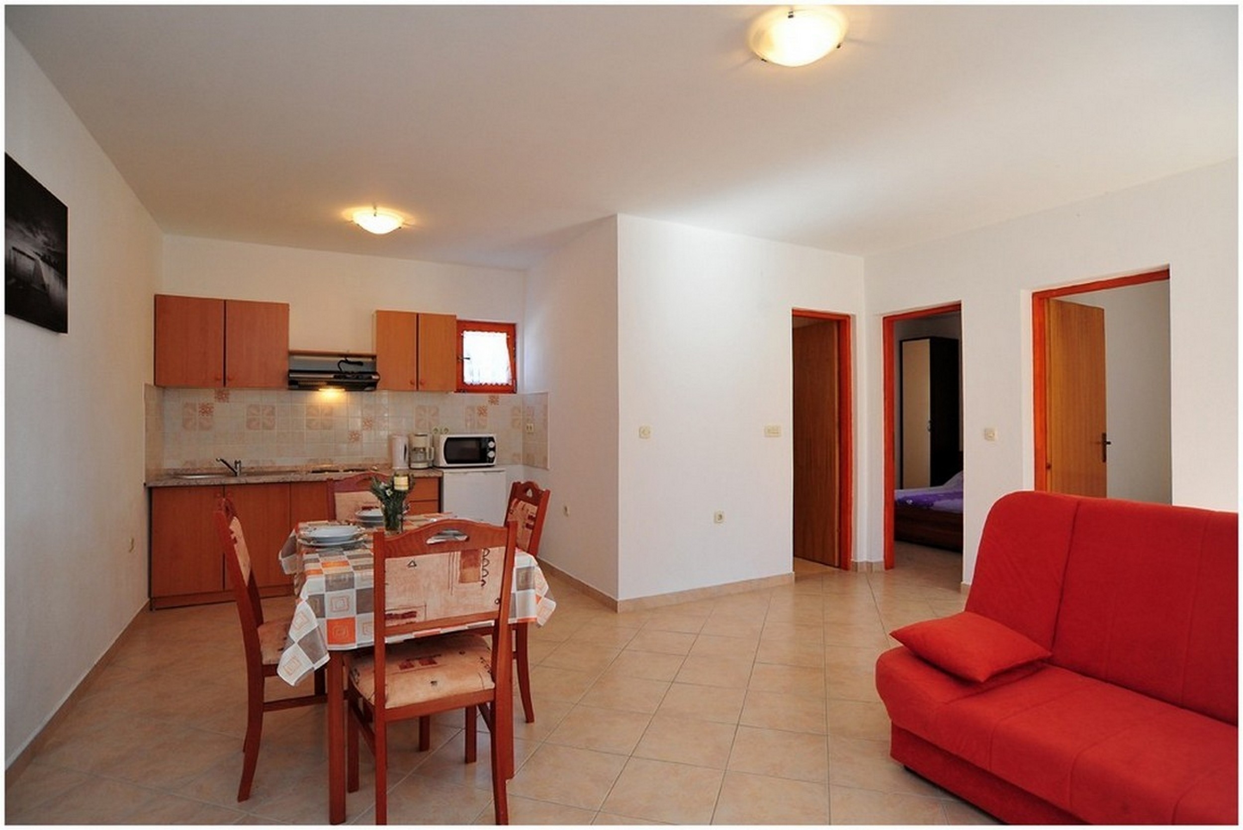 Two bedroom apartment with terrace Vir - Lozice, Vir  A-b