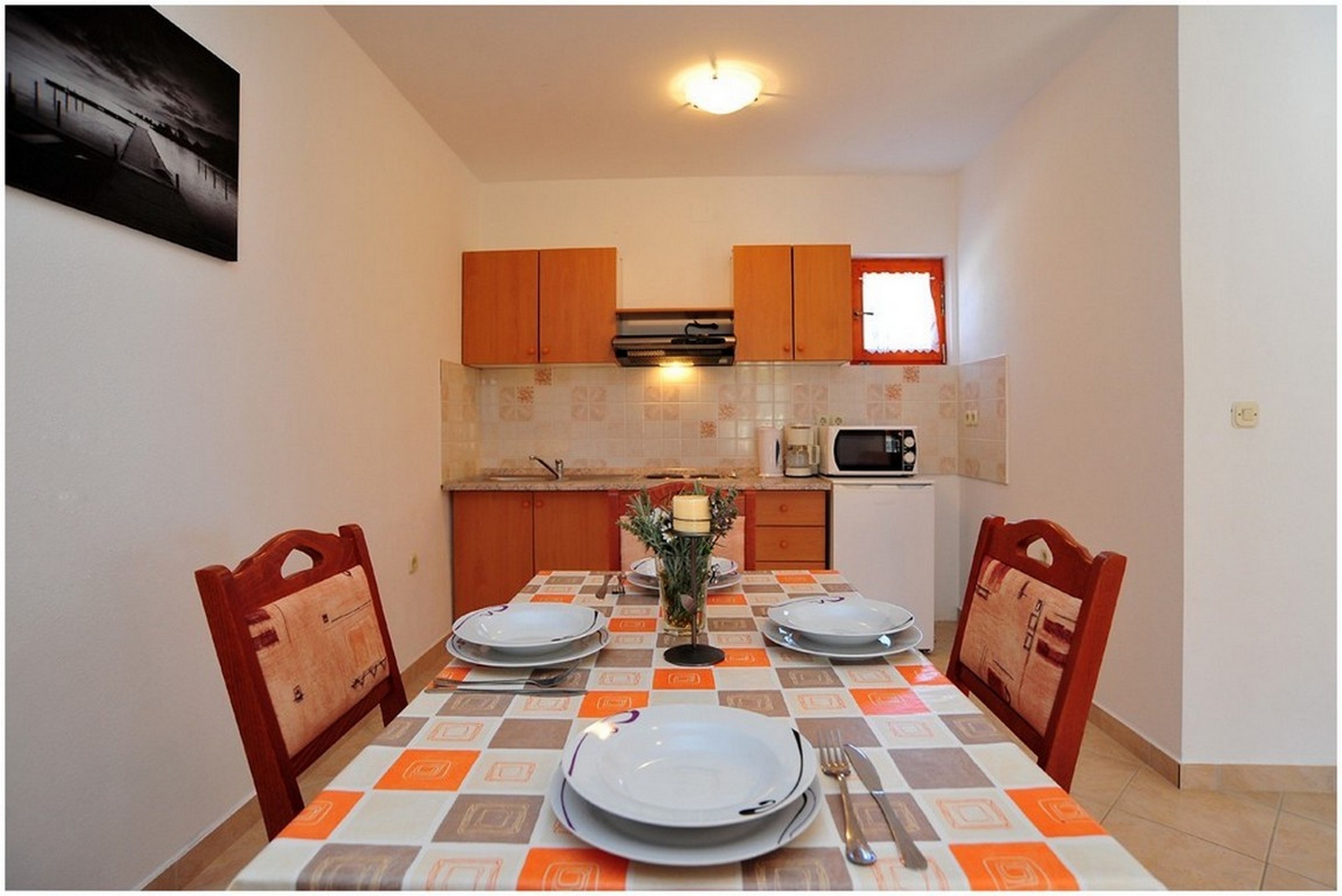 Two bedroom apartment with terrace Vir - Lozice, Vir  A-b
