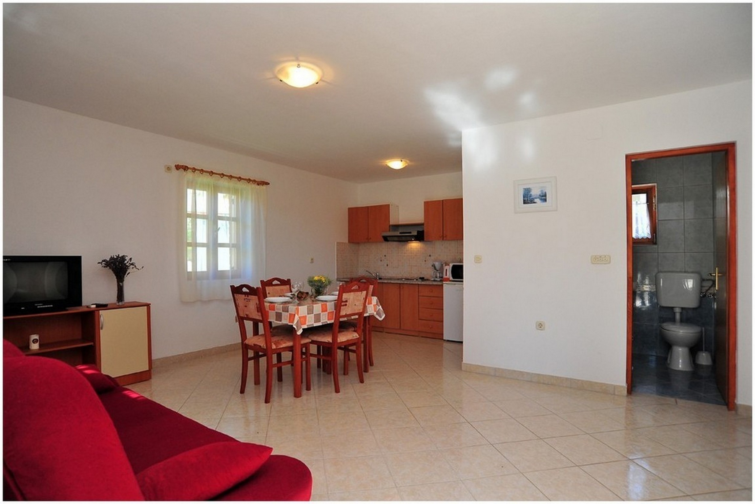 Two bedroom apartment with terrace Vir - Lozice, Vir  A-b