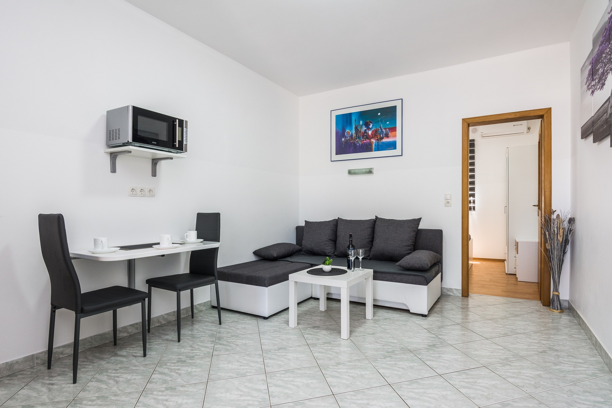 One bedroom apartment with terrace Vir (A-18540-b)