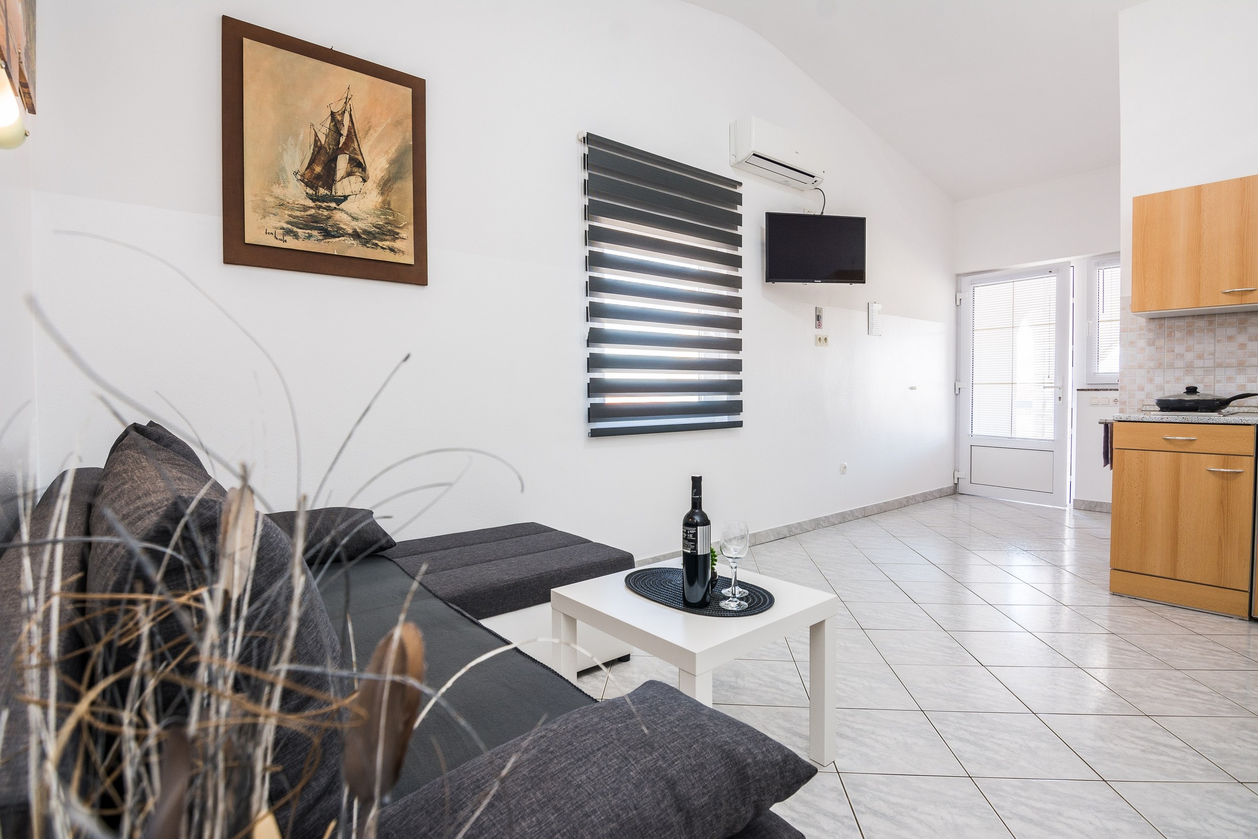 One bedroom apartment with balcony Vir (A-18540-f)