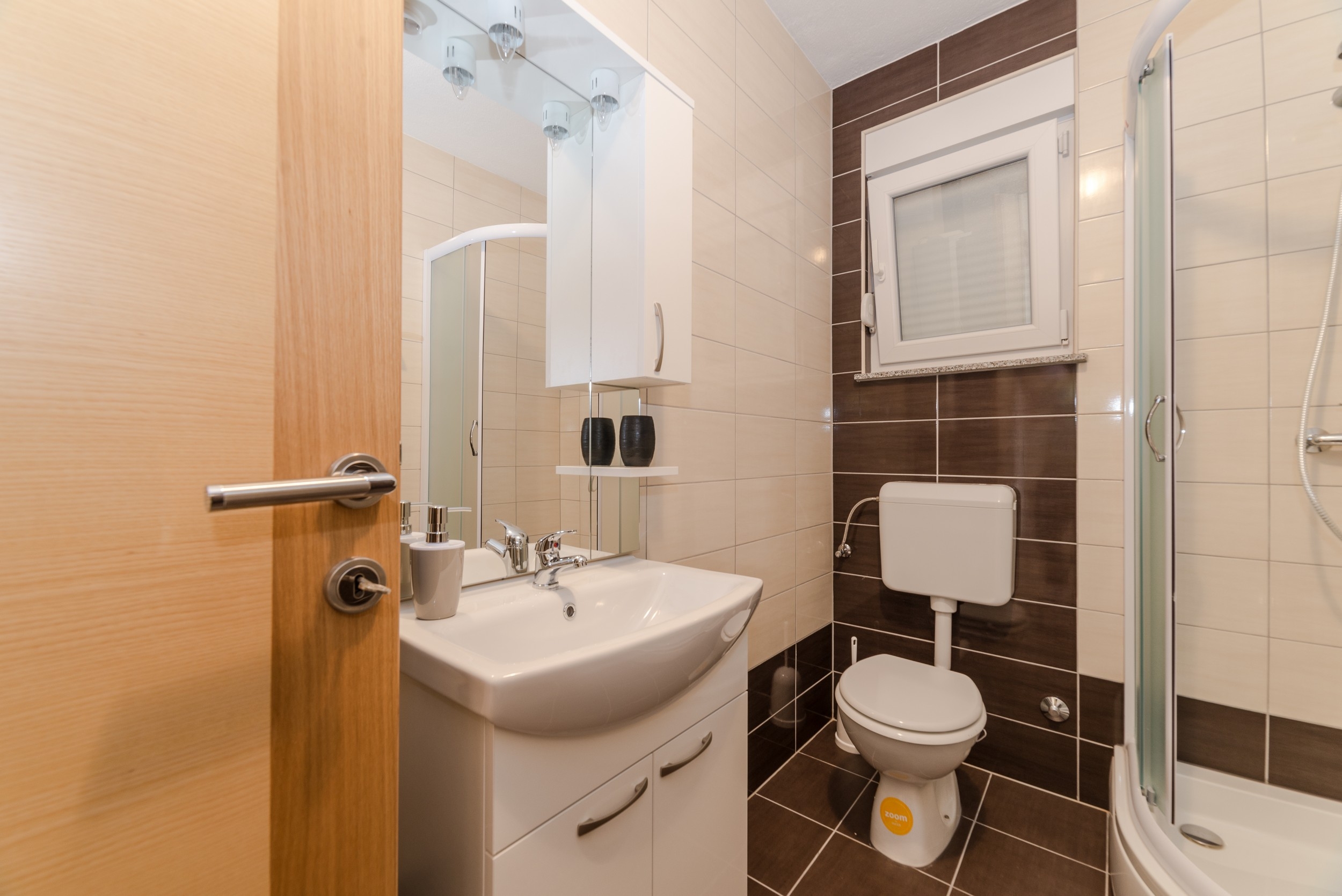 Two bedroom apartment with balcony and sea view Vir  A-c
