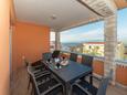 Balkon Vir, Balkon v ubytování typu apartment, s výhledem na moře a WiFi.