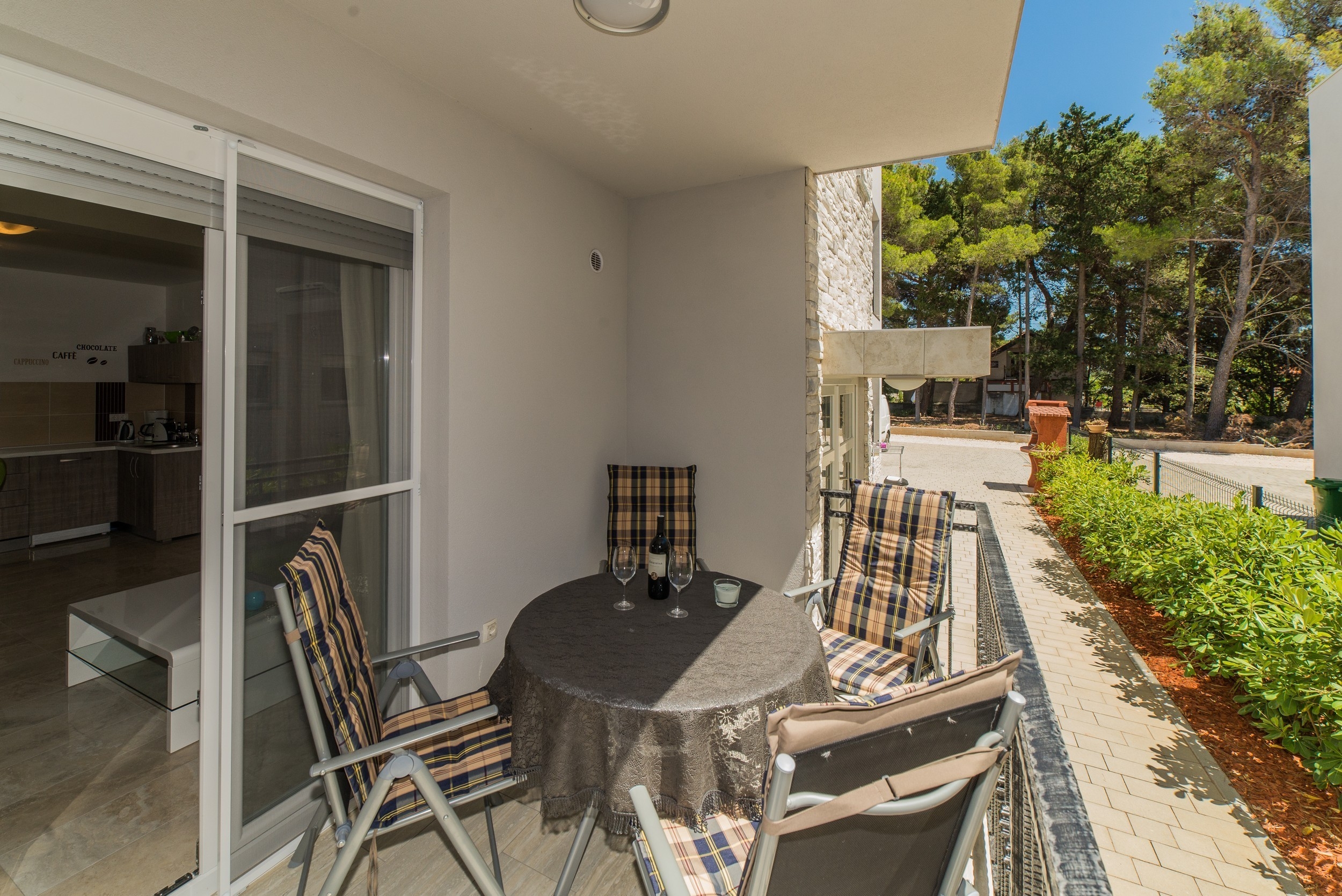 Two bedroom apartment with balcony Vir  A-a