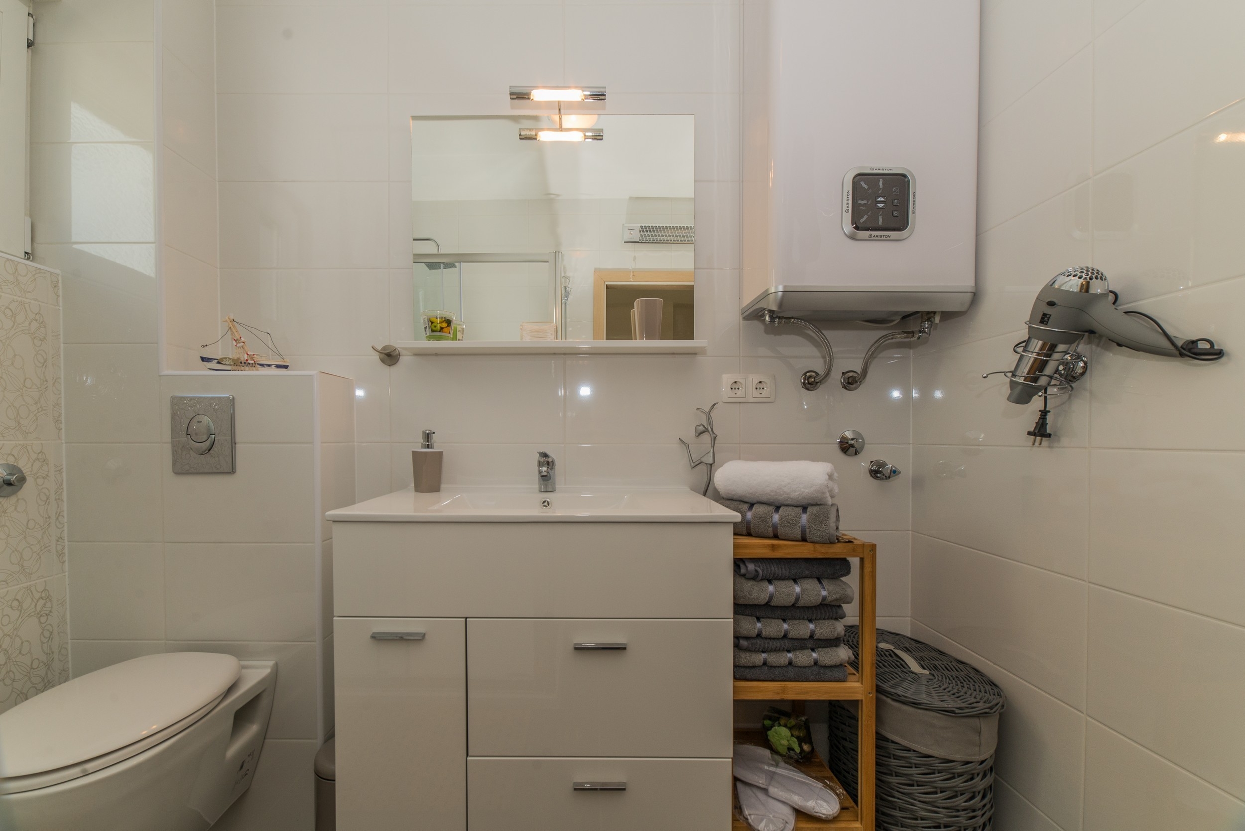 Two bedroom apartment with balcony Vir  A-a