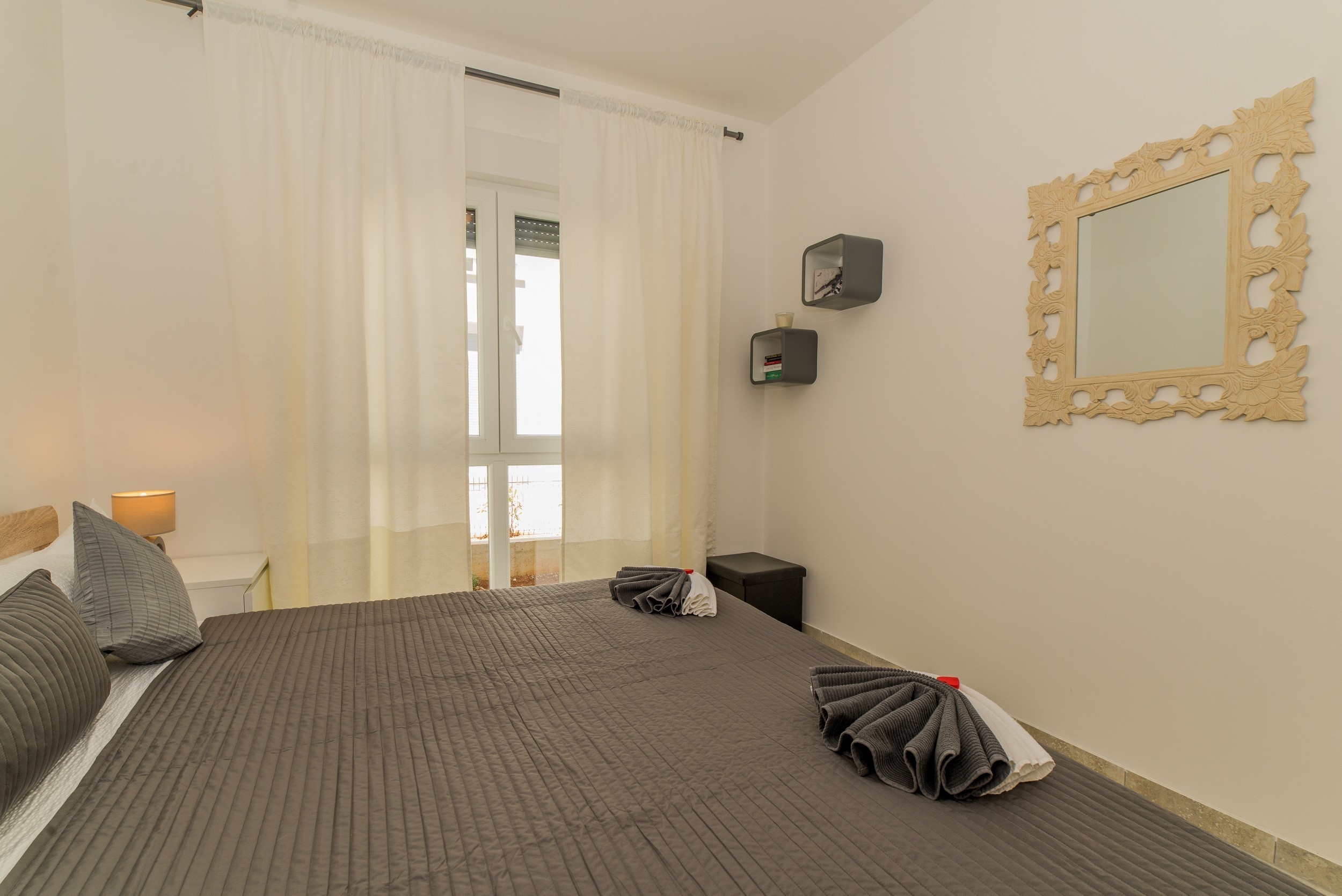 Two bedroom apartment with balcony Vir  A-a