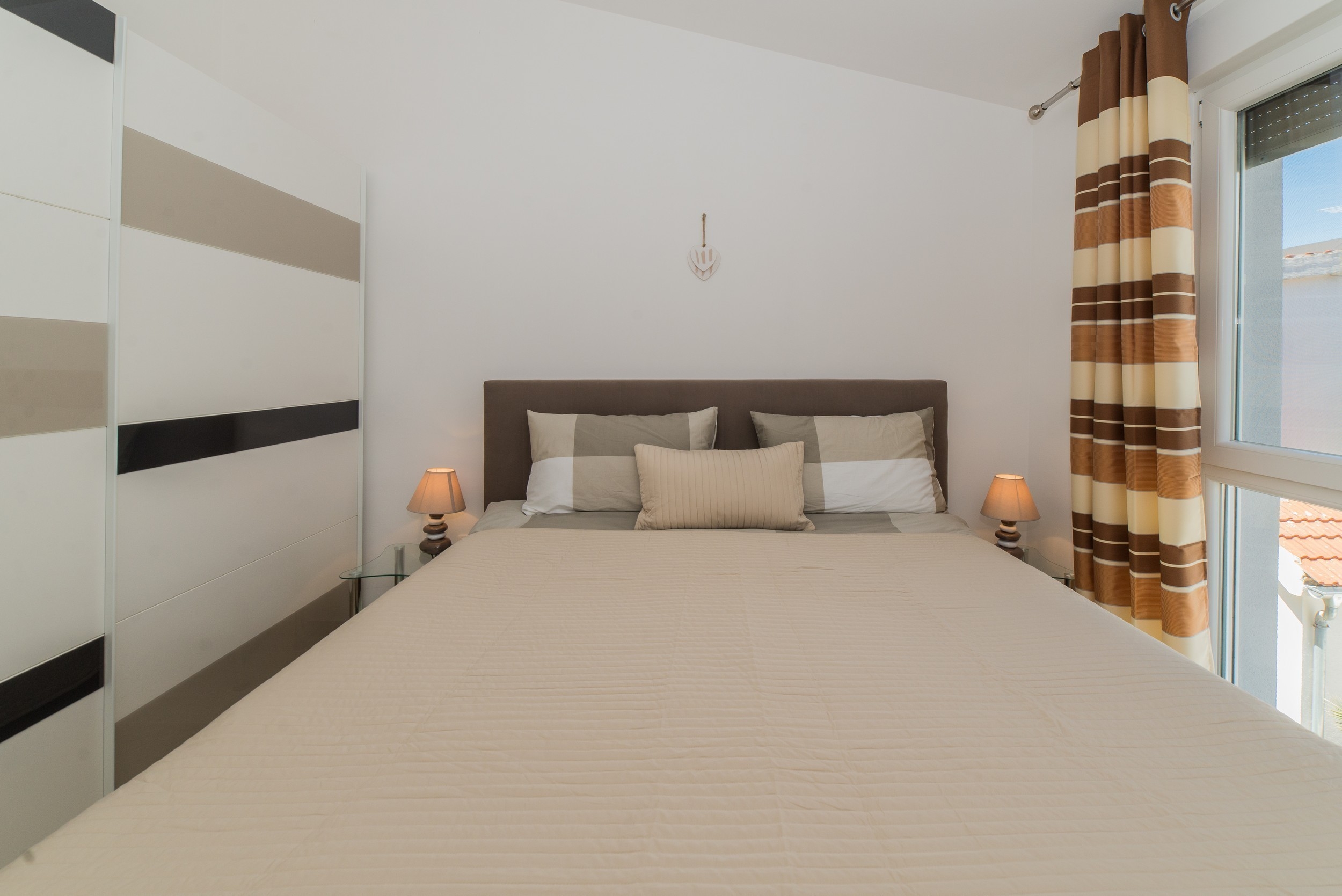 Two bedroom apartment with balcony Vir  A-b