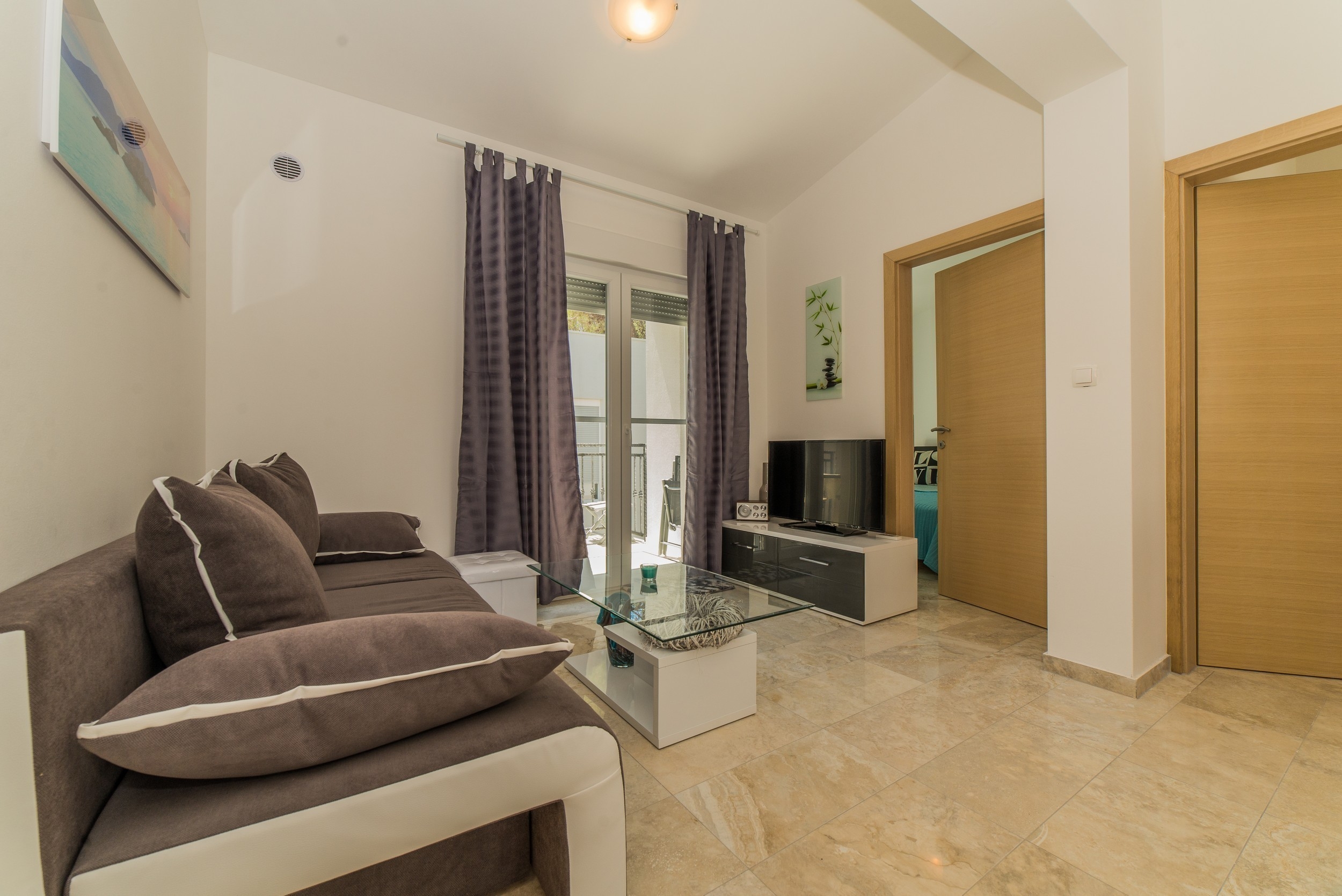 Two bedroom apartment with balcony Vir (A-18550-b) Two bedroom apartment with balcony Vir (A-18550-b)