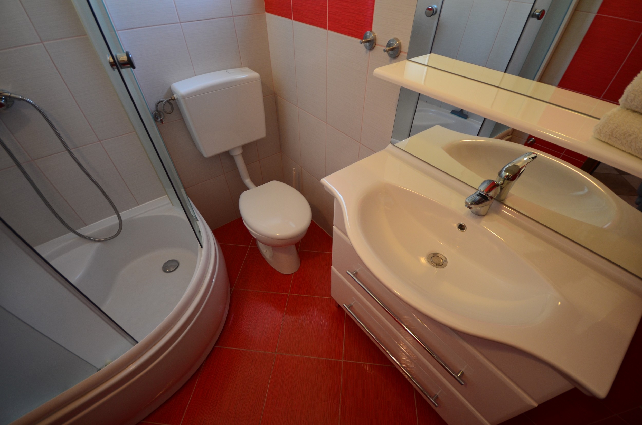 Two bedroom apartment with balcony Vir - Kozjak, Vir  A-c