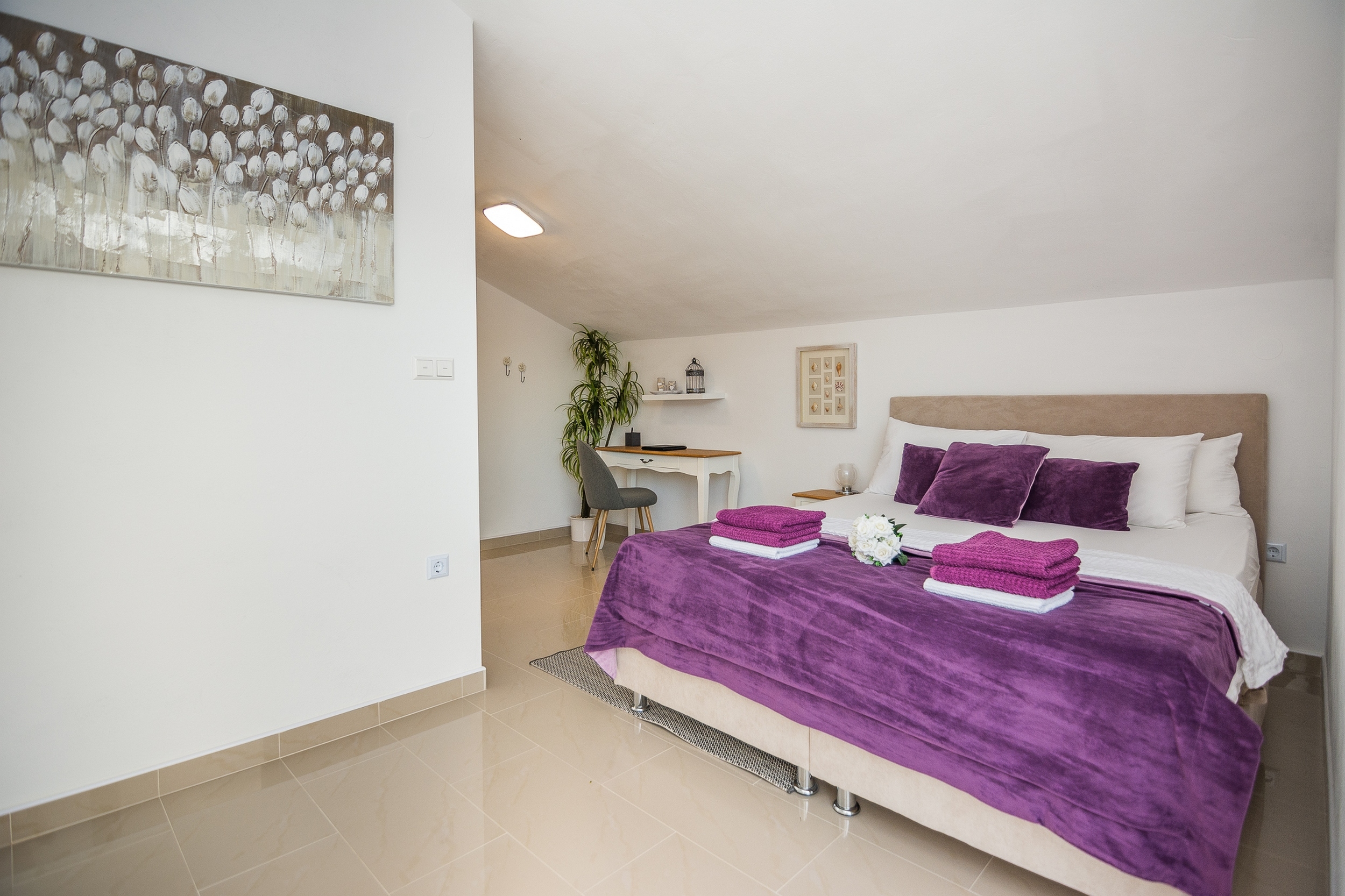 One bedroom apartment with balcony Vir  A-d