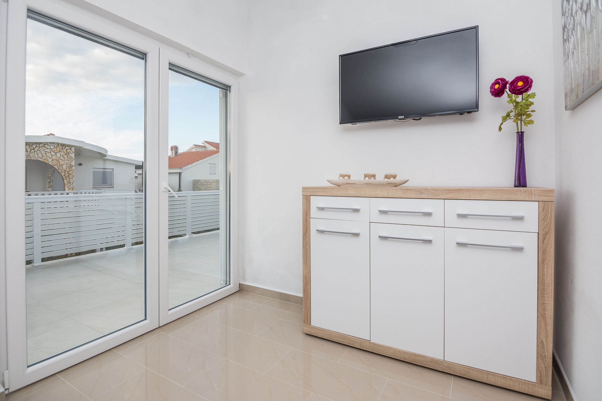 One bedroom apartment with balcony Vir (A-18557-d)