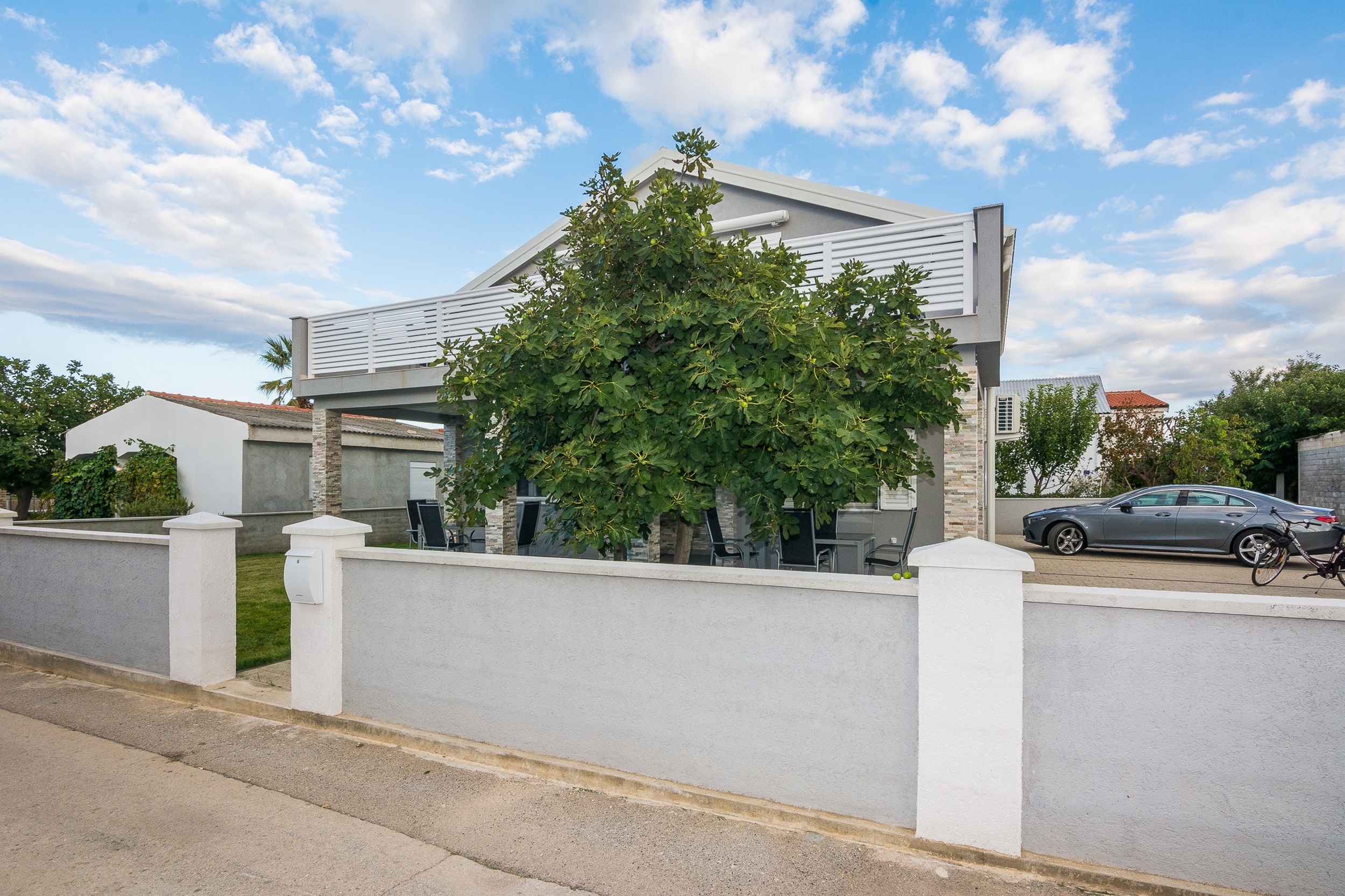 One bedroom apartment with balcony Vir (A-18557-d)