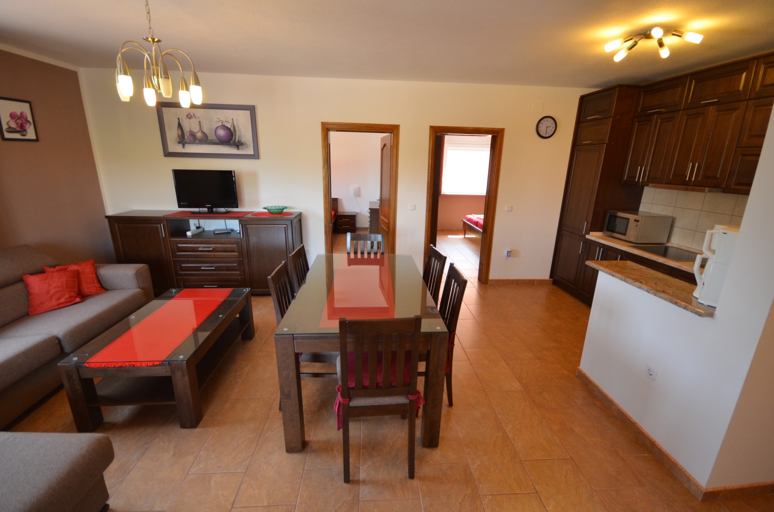 Two bedroom apartment with terrace Vir (A-18562-b)