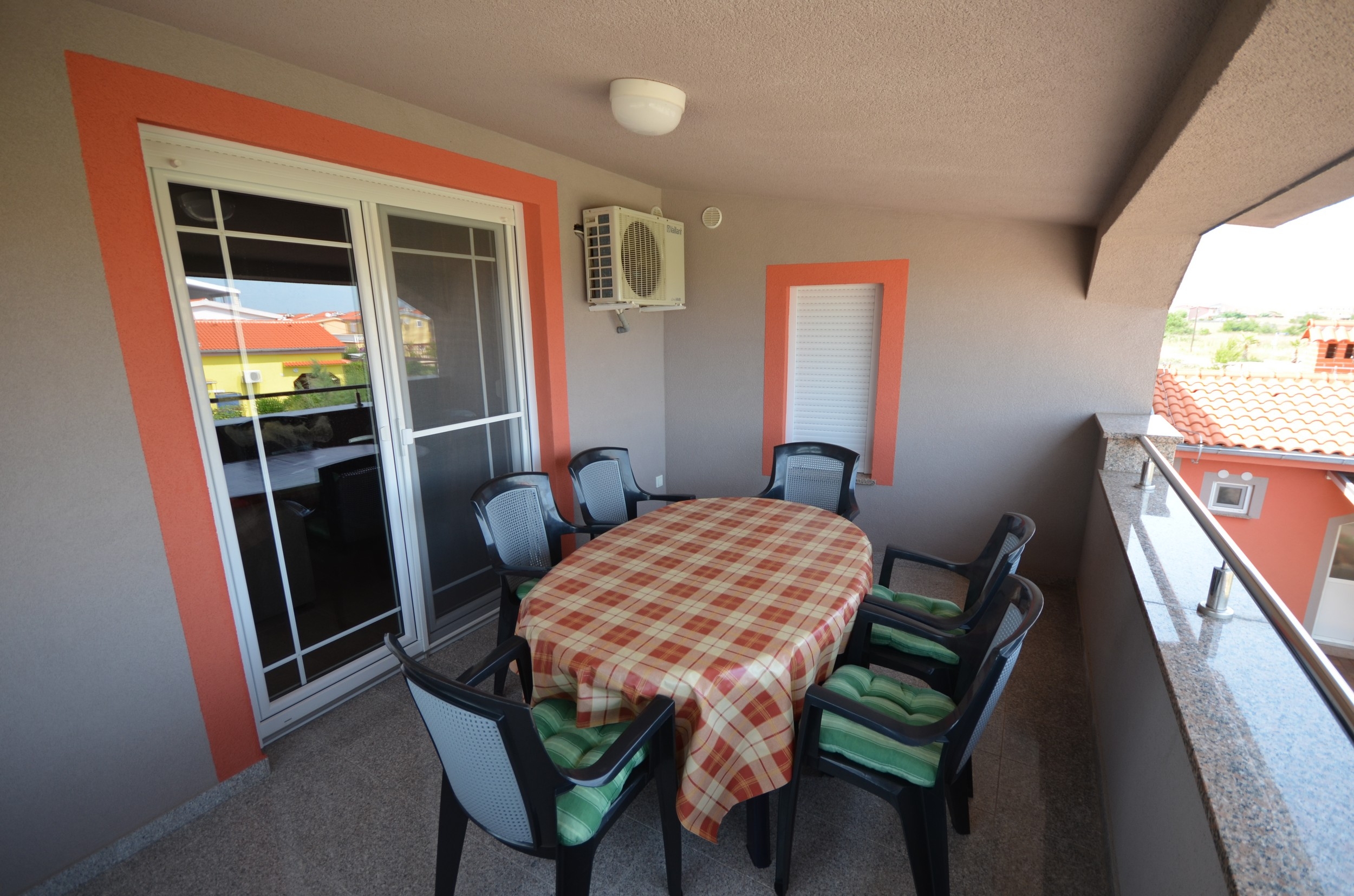 Two bedroom apartment with balcony Vir  A-c