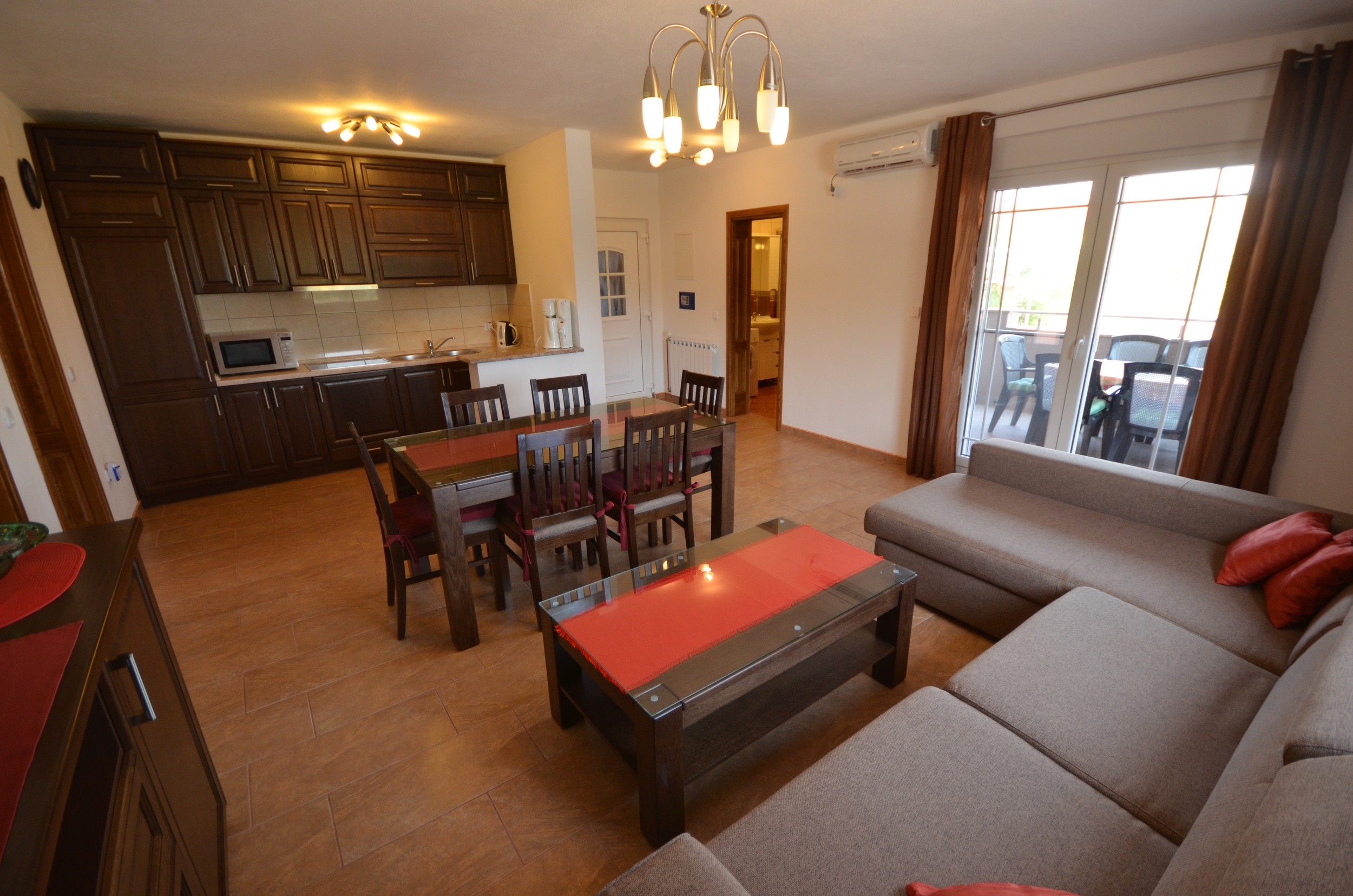 Two bedroom apartment with balcony Vir (A-18562-c)