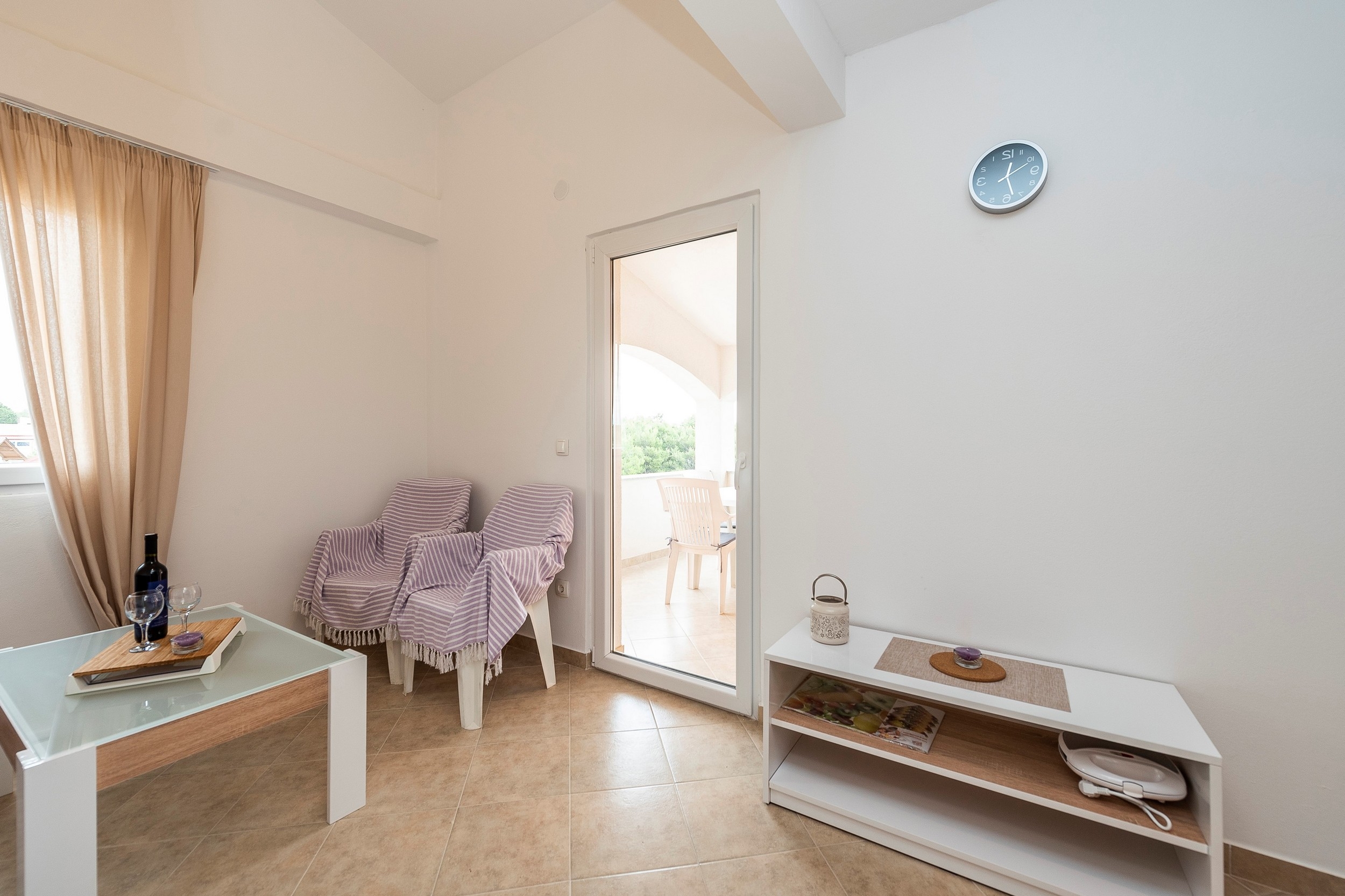 Two bedroom apartment with terrace Vir (A-18563-b)