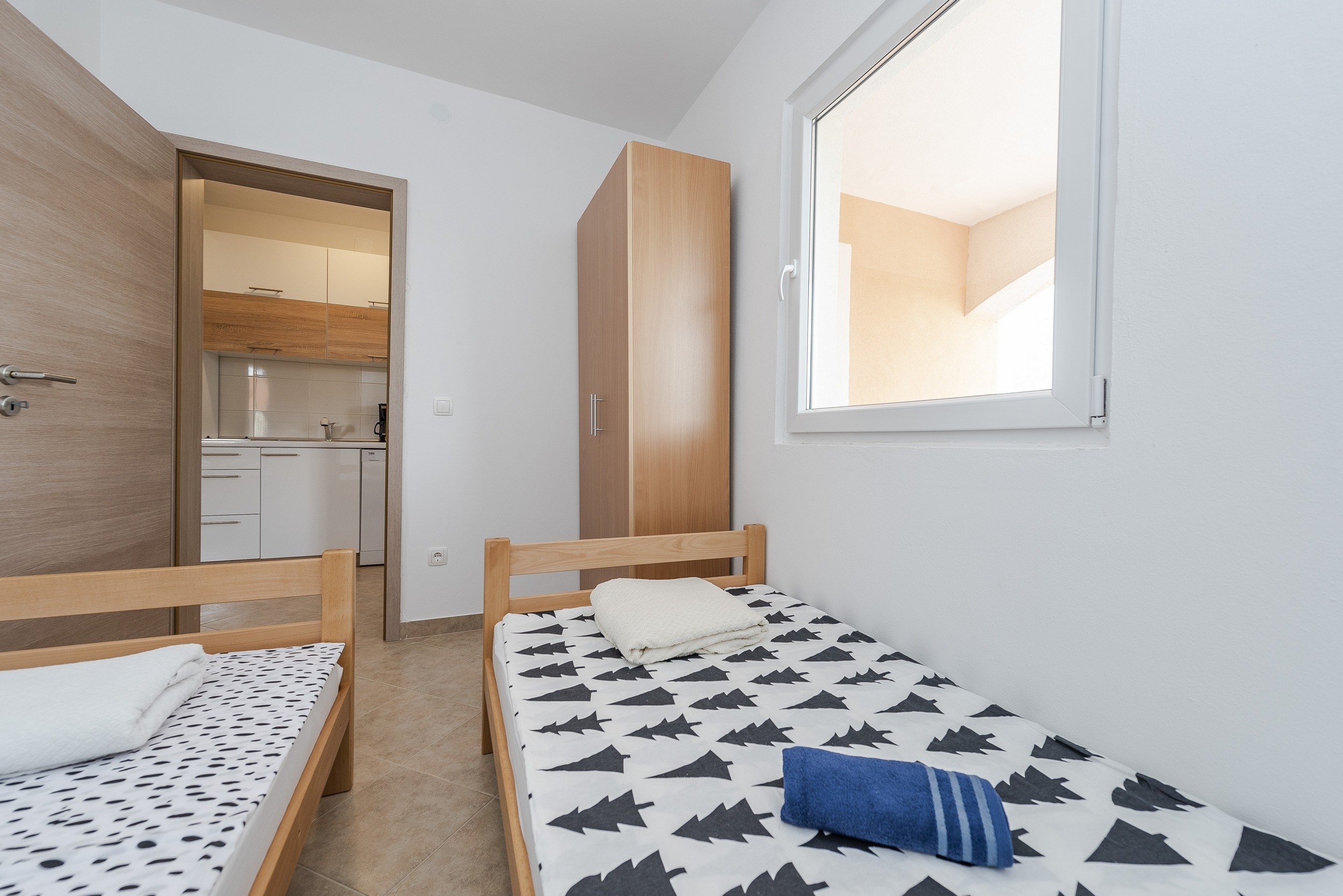 Two bedroom apartment with balcony Vir  A-d