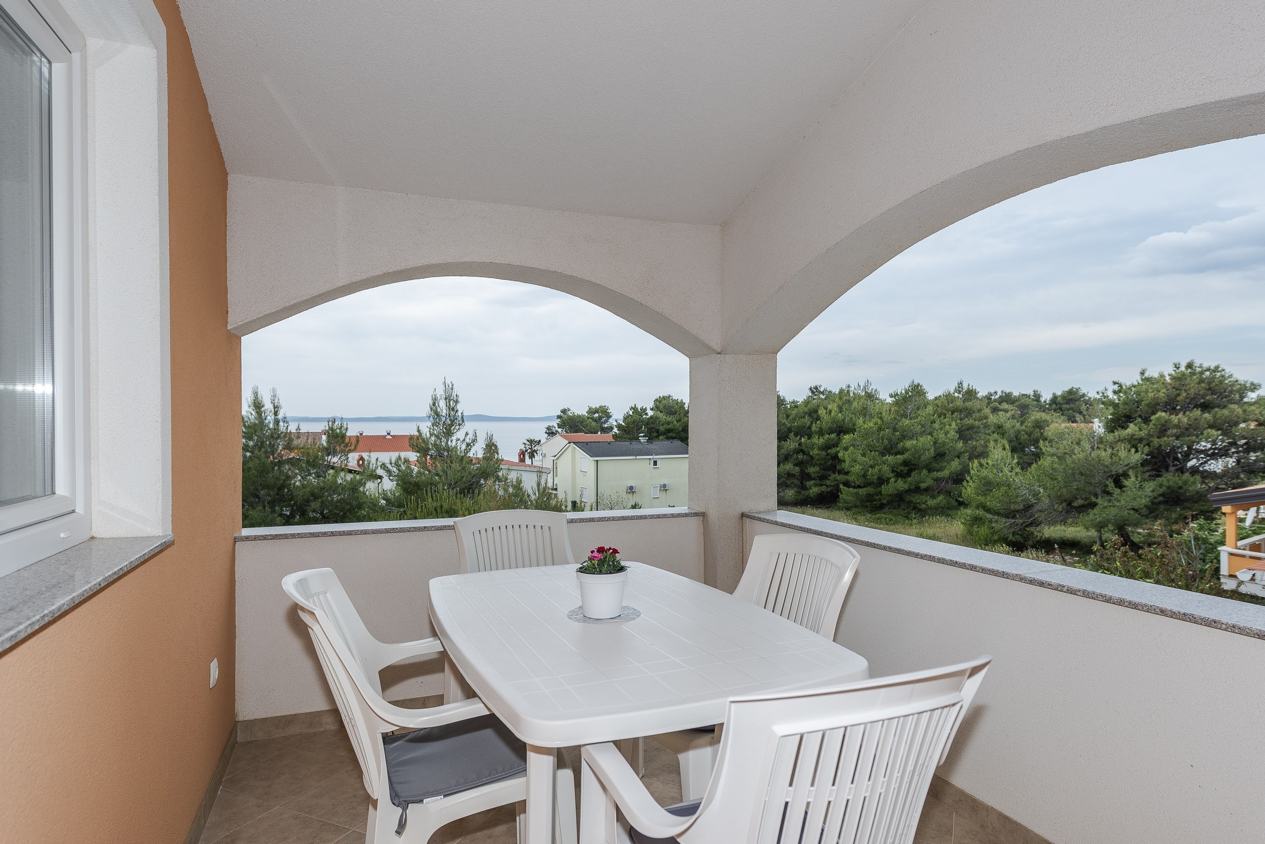 Two bedroom apartment with balcony Vir  A-e