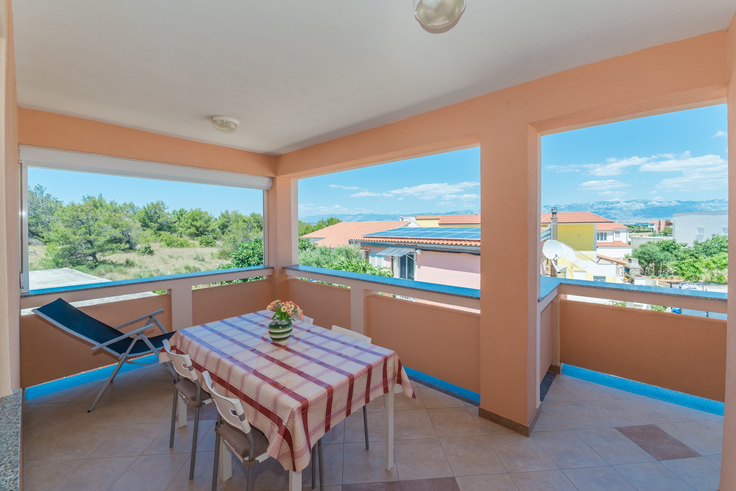 Two bedroom apartment with balcony Vir - Lozice, Vir  A-b