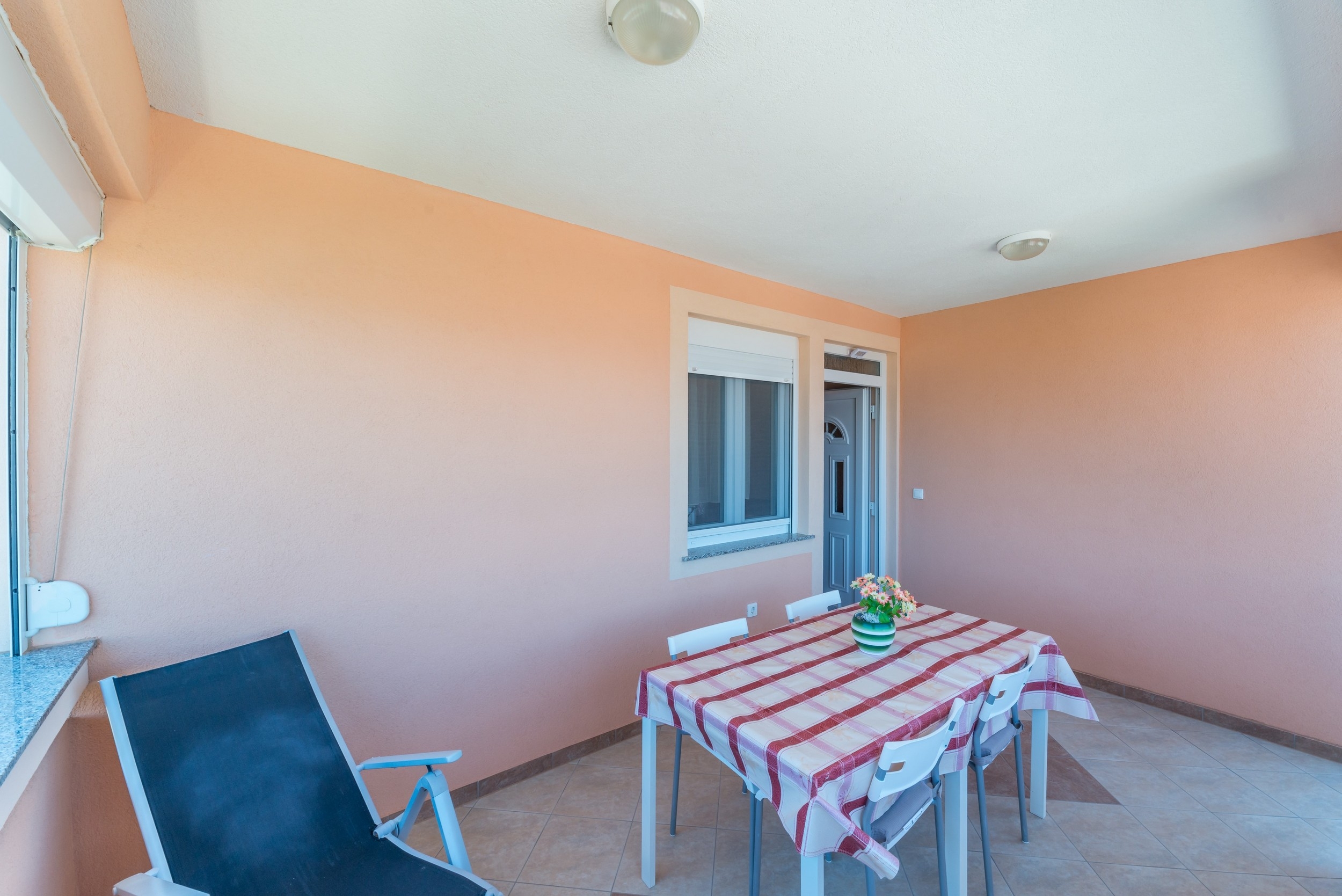 Two bedroom apartment with balcony Vir - Lozice, Vir  A-c