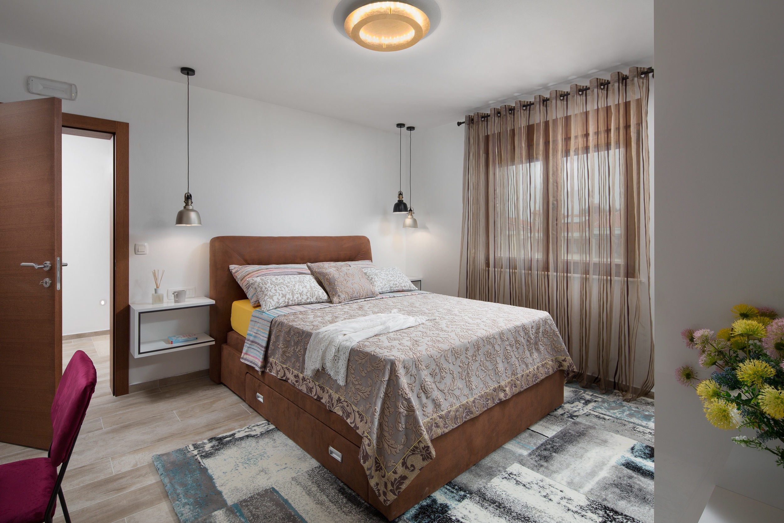 Four bedroom house with terrace and sea view Vir  K