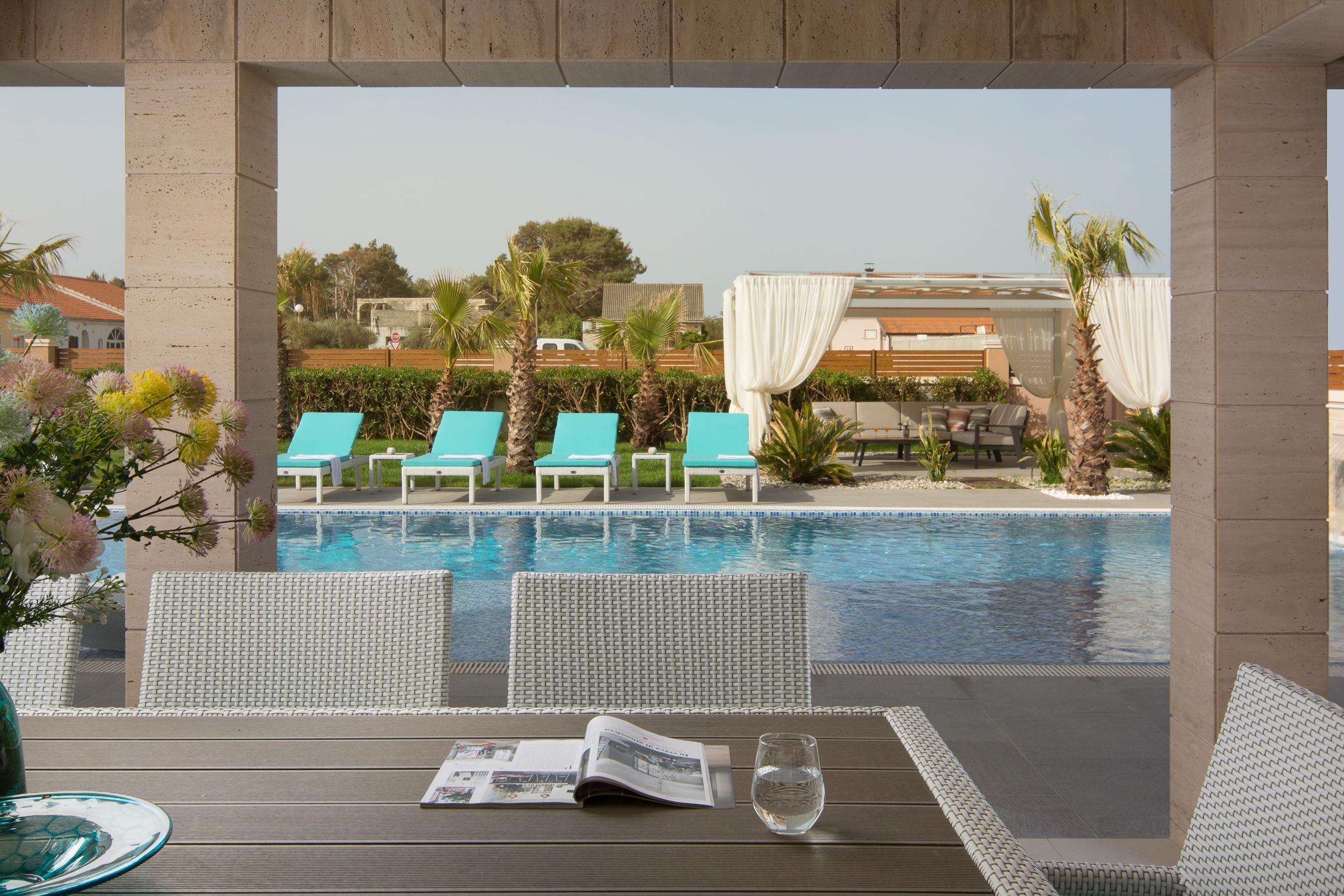 Four bedroom house with terrace and sea view Vir  K