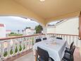 Balkon Vir, Balkon v ubytování typu apartment, s výhledem na moře a WiFi.