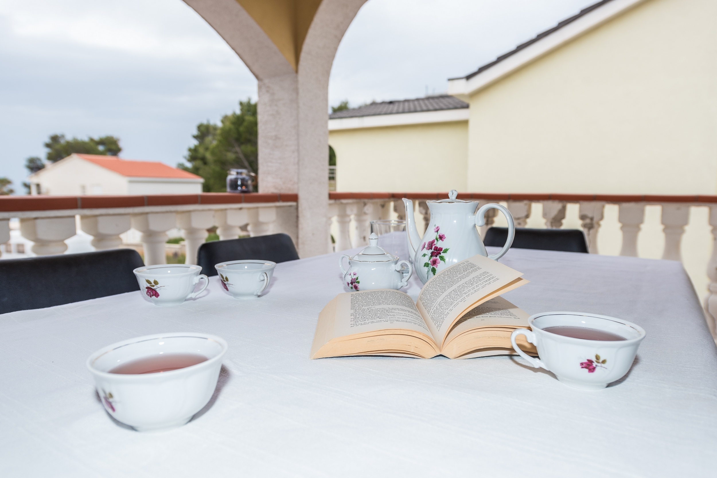 Three bedroom apartment with balcony and sea view Vir  A-a