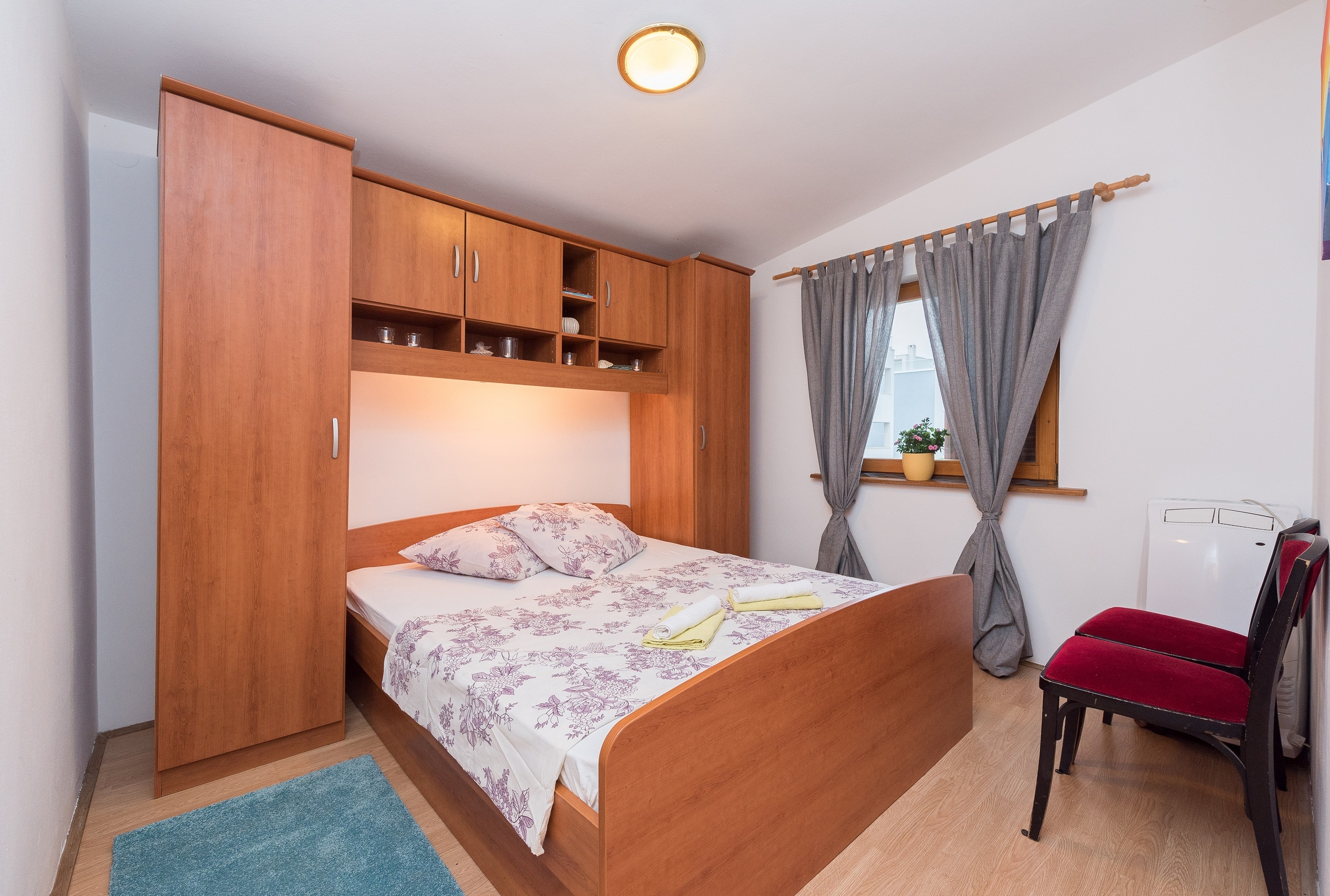 Three bedroom apartment with balcony and sea view Vir  A-a