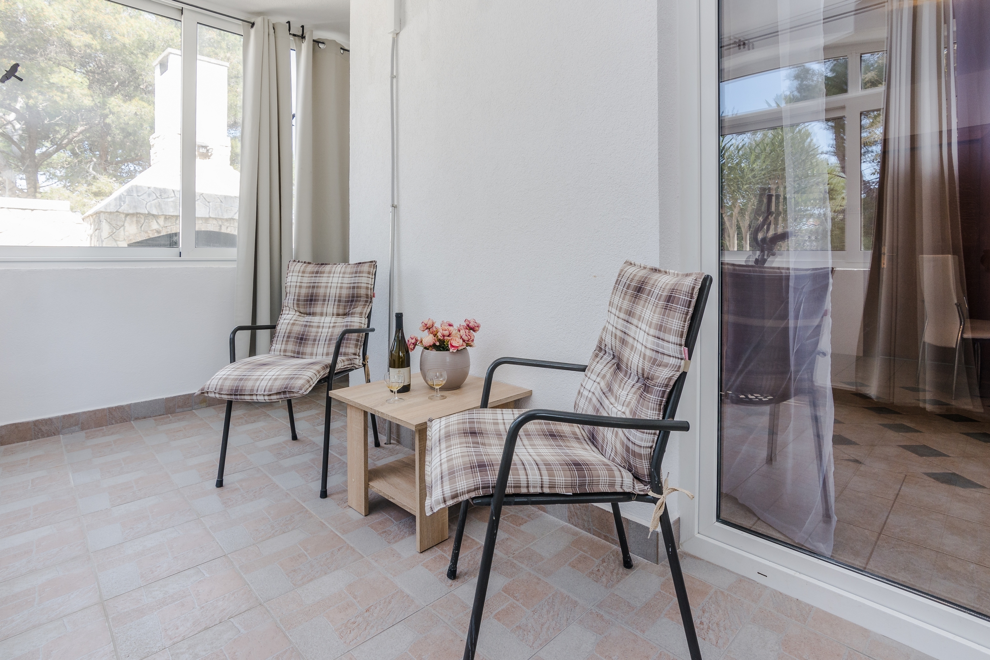 Two bedroom apartment with terrace Vir  A-a