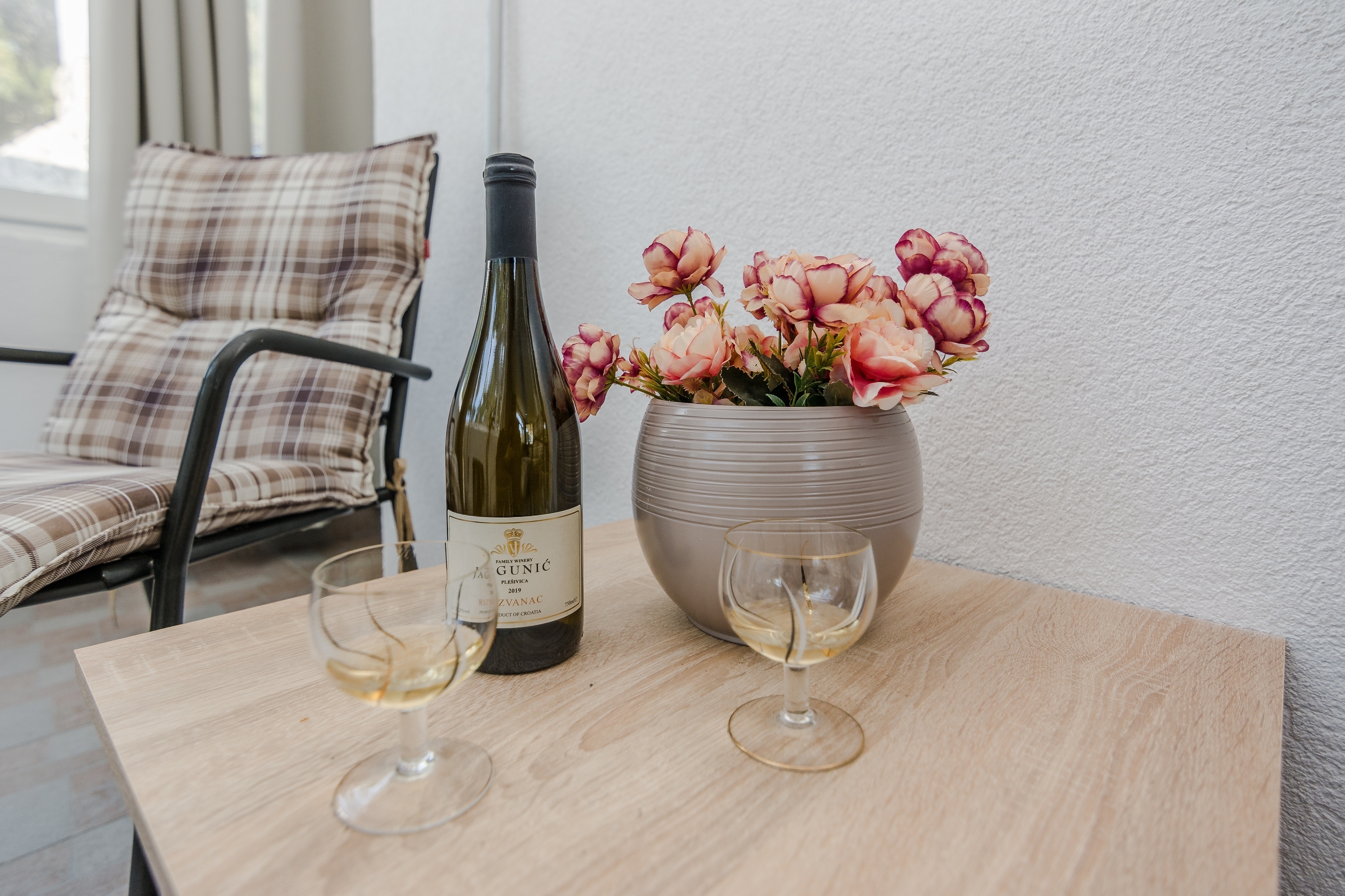 Two bedroom apartment with terrace Vir (A-18582-a)