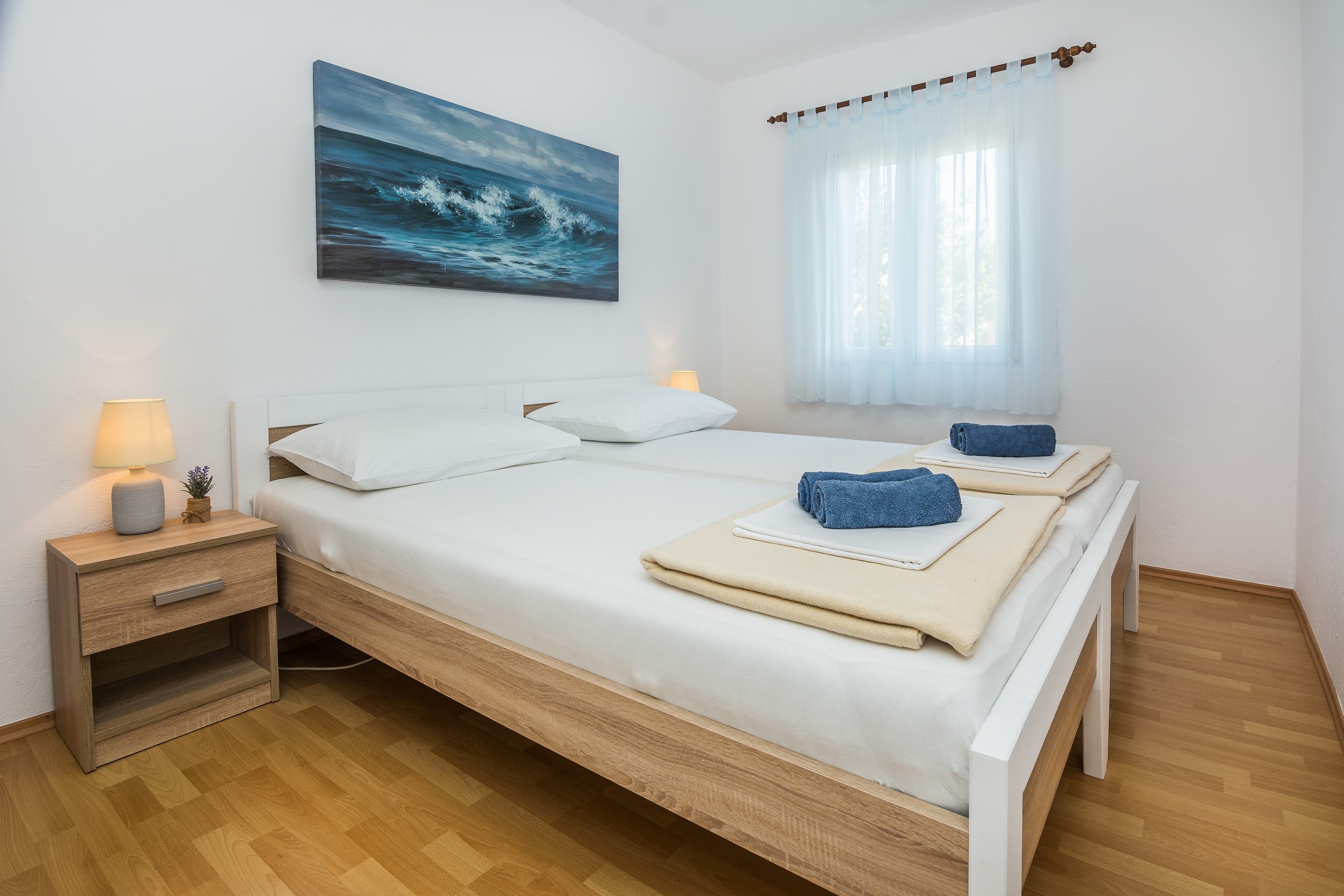 Two bedroom apartment with terrace Vir (A-18586-a)