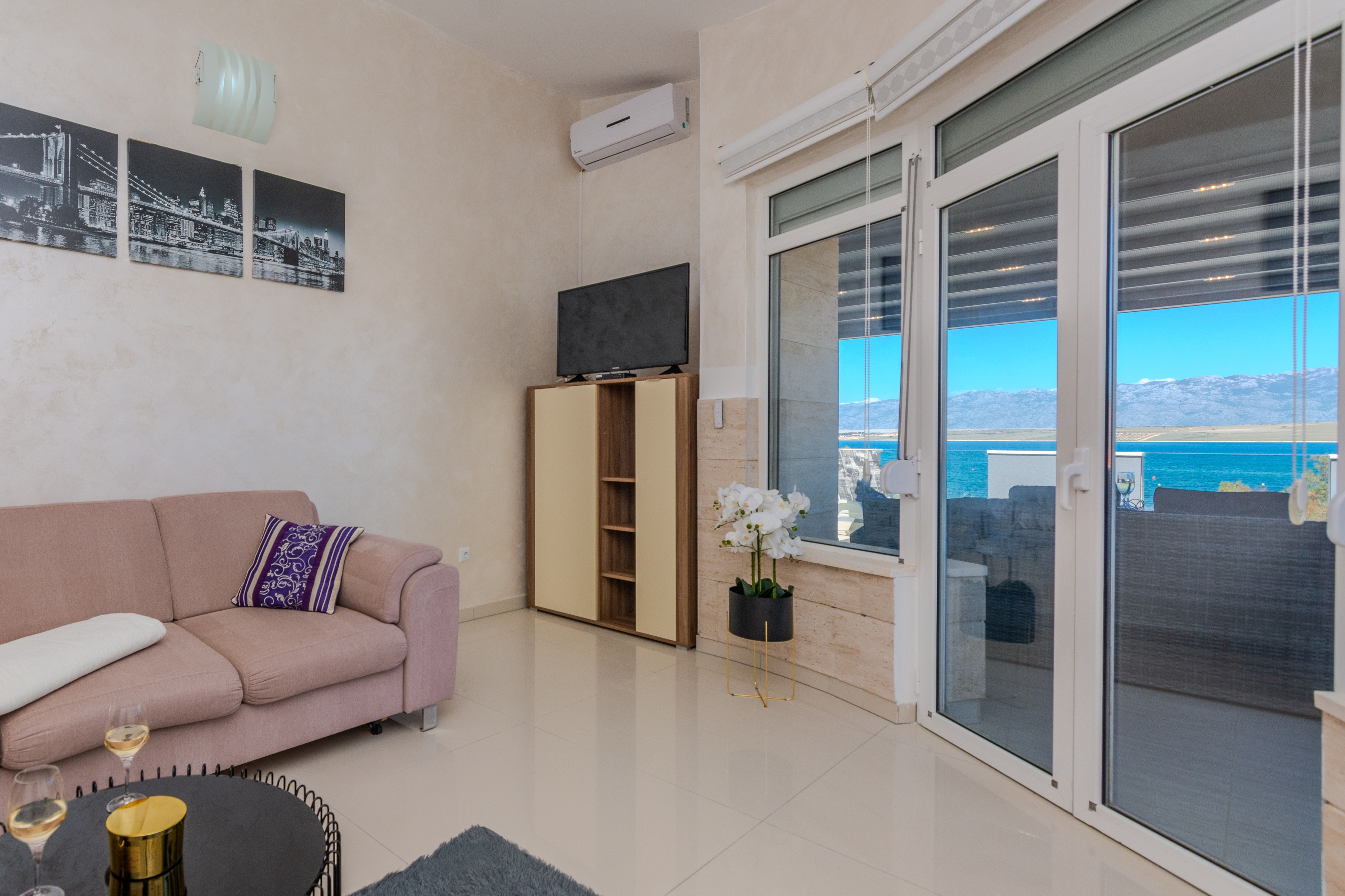 Two bedroom apartment near beach Vir (A-18588-b)