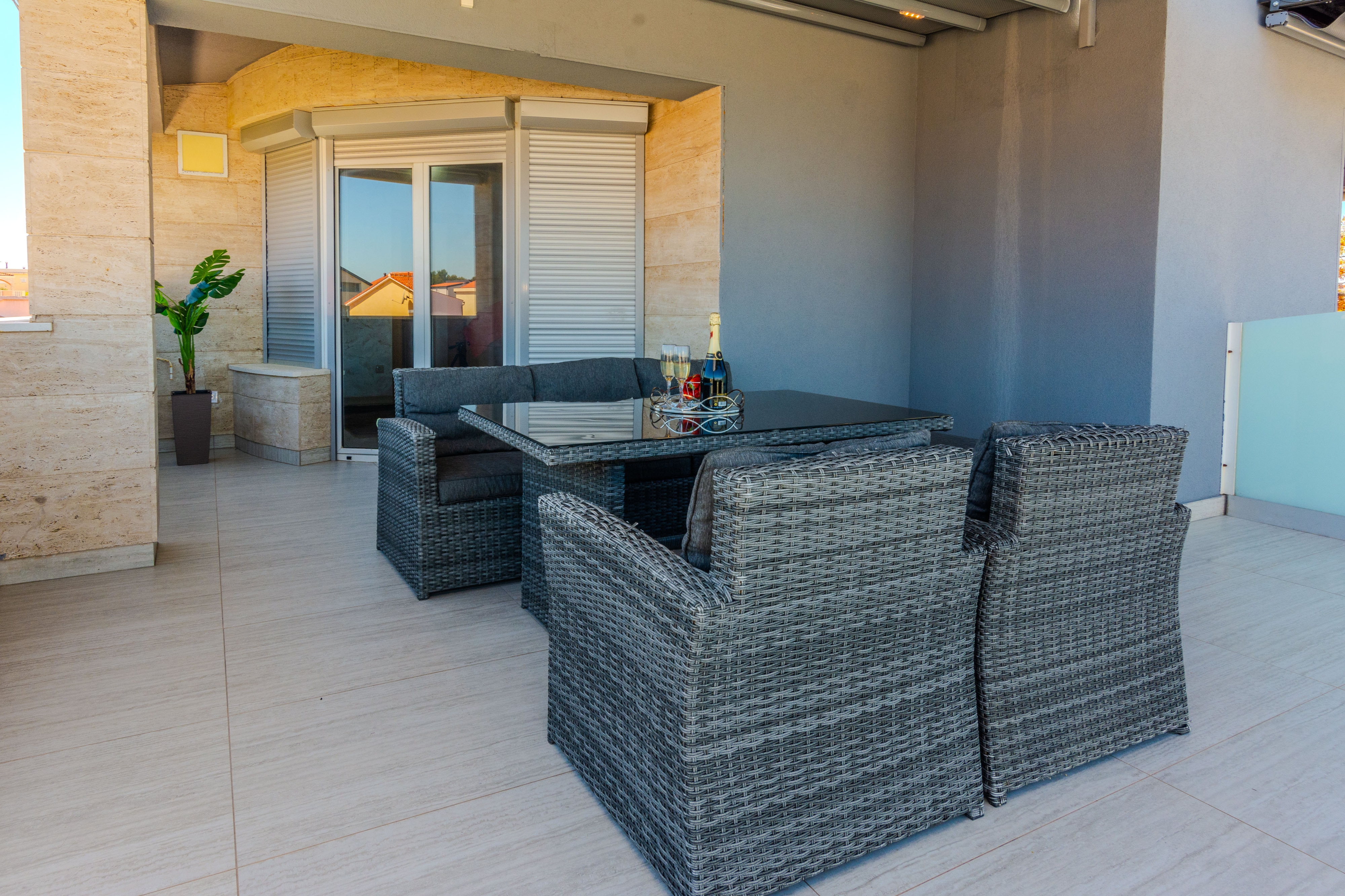 Two bedroom apartment near beach Vir  A-b