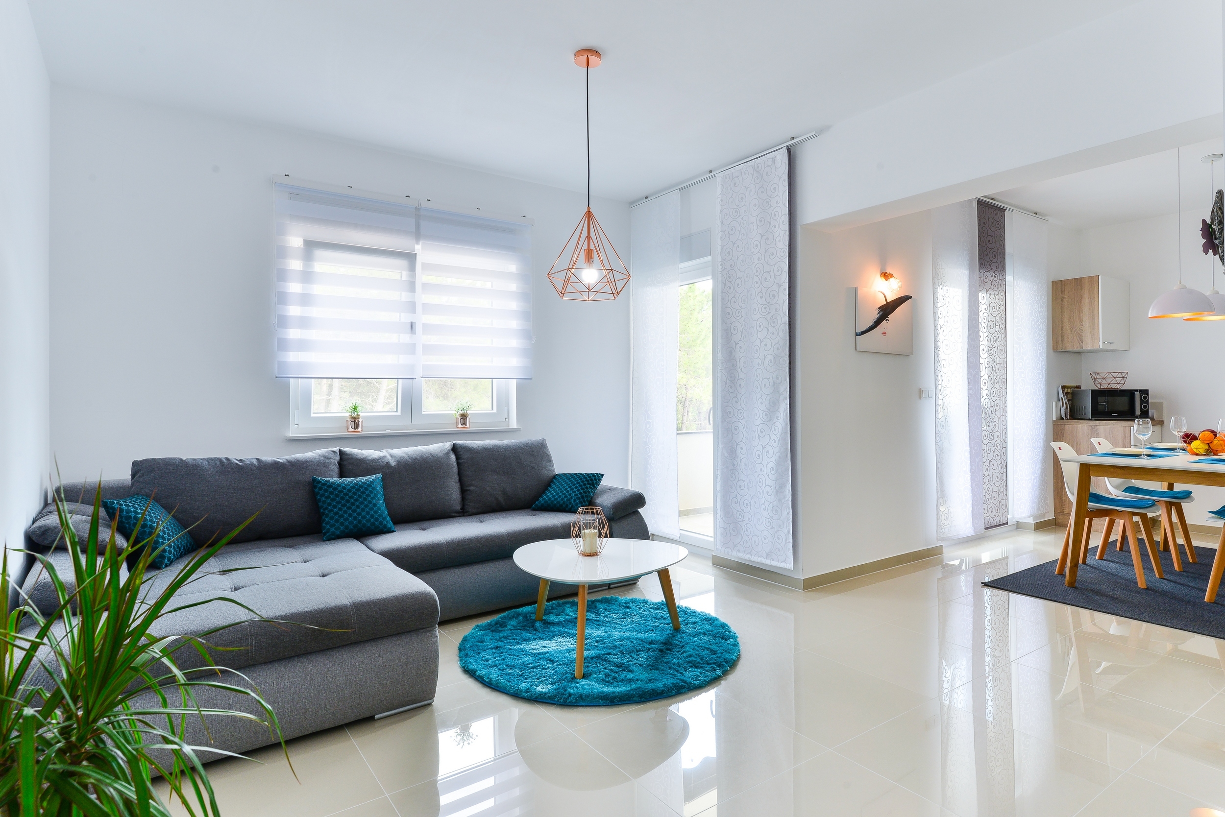 One bedroom apartment with balcony and sea view Vir - Kozjak, Vir (A-18589-a)