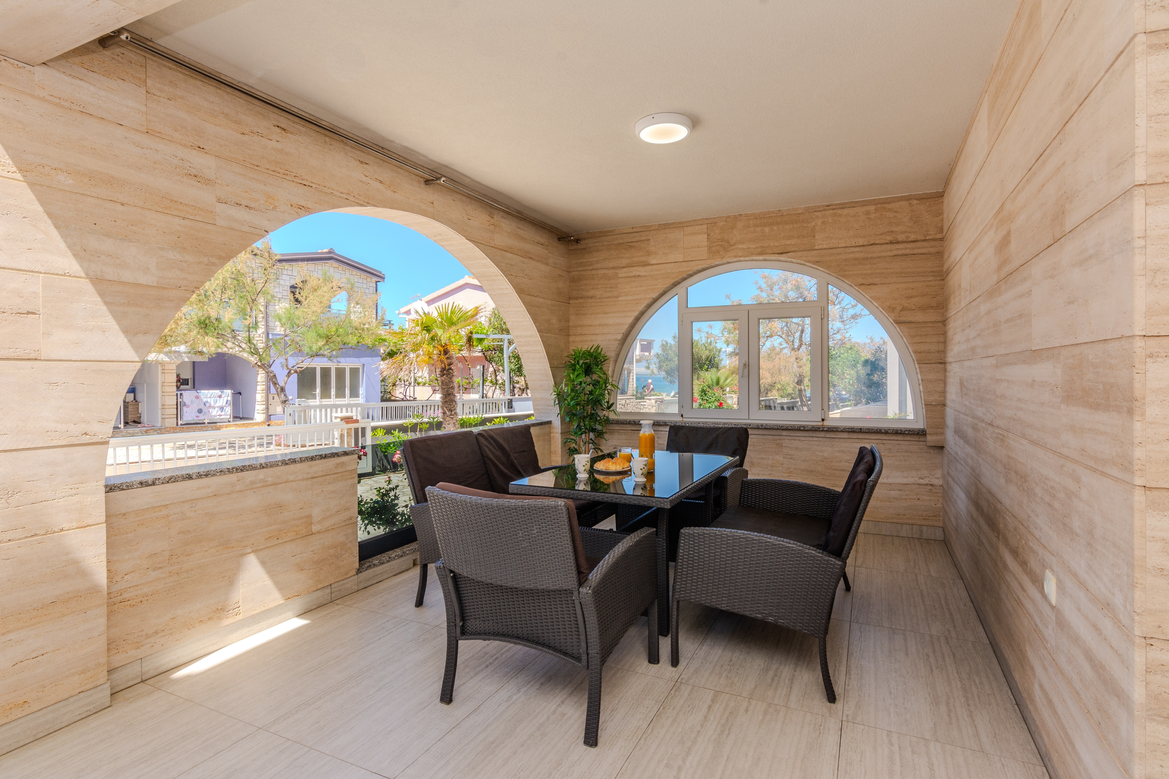 Two bedroom apartment near beach Vir (A-18591-a)