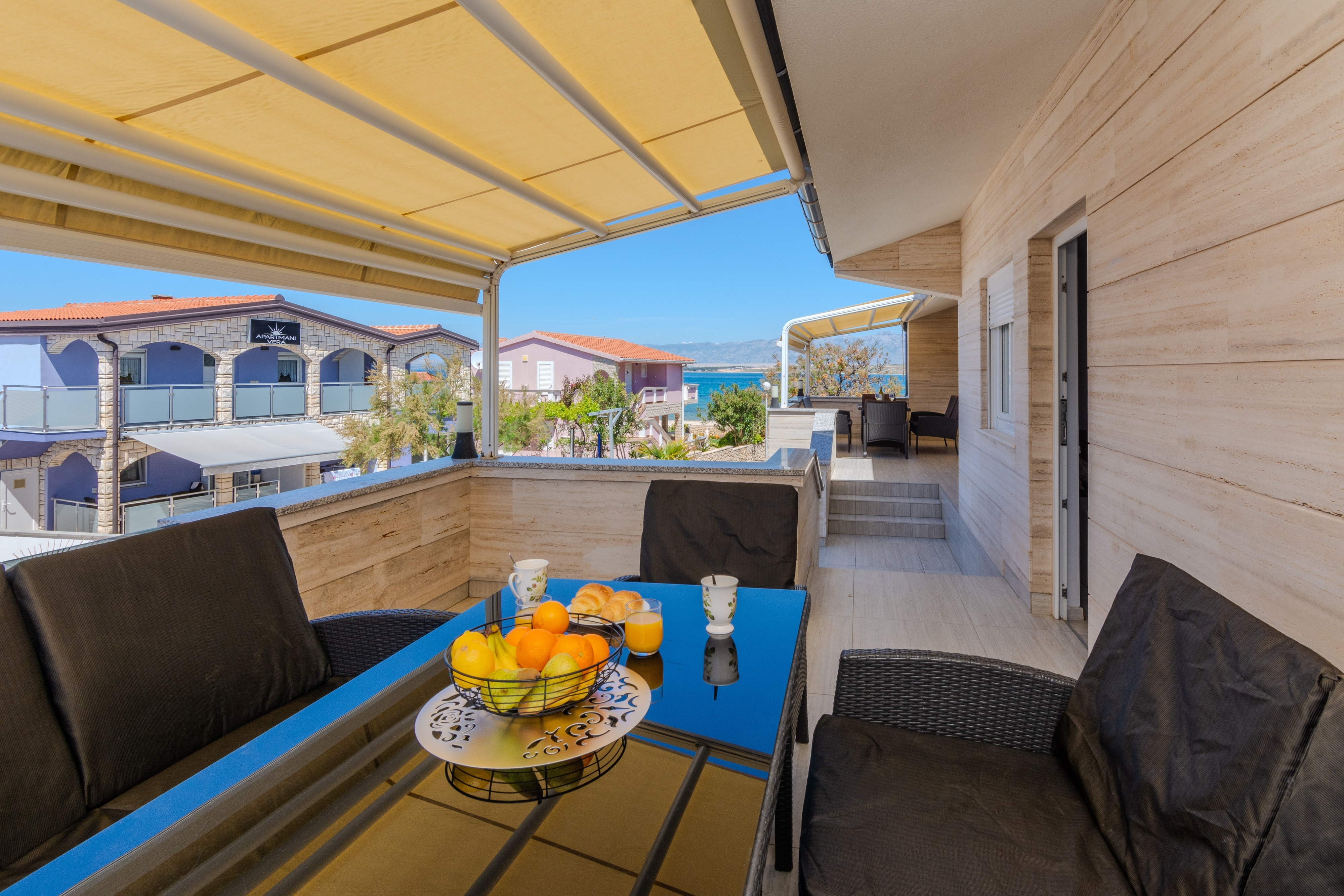 Two bedroom apartment near beach Vir (A-18591-d)