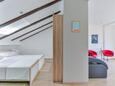 Vir, Спальня в размещении типа studio-apartment, WiFi.