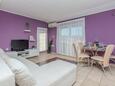 Living room Vir - Lozice, Living room in the studio-apartment, air condition available and WiFi.
