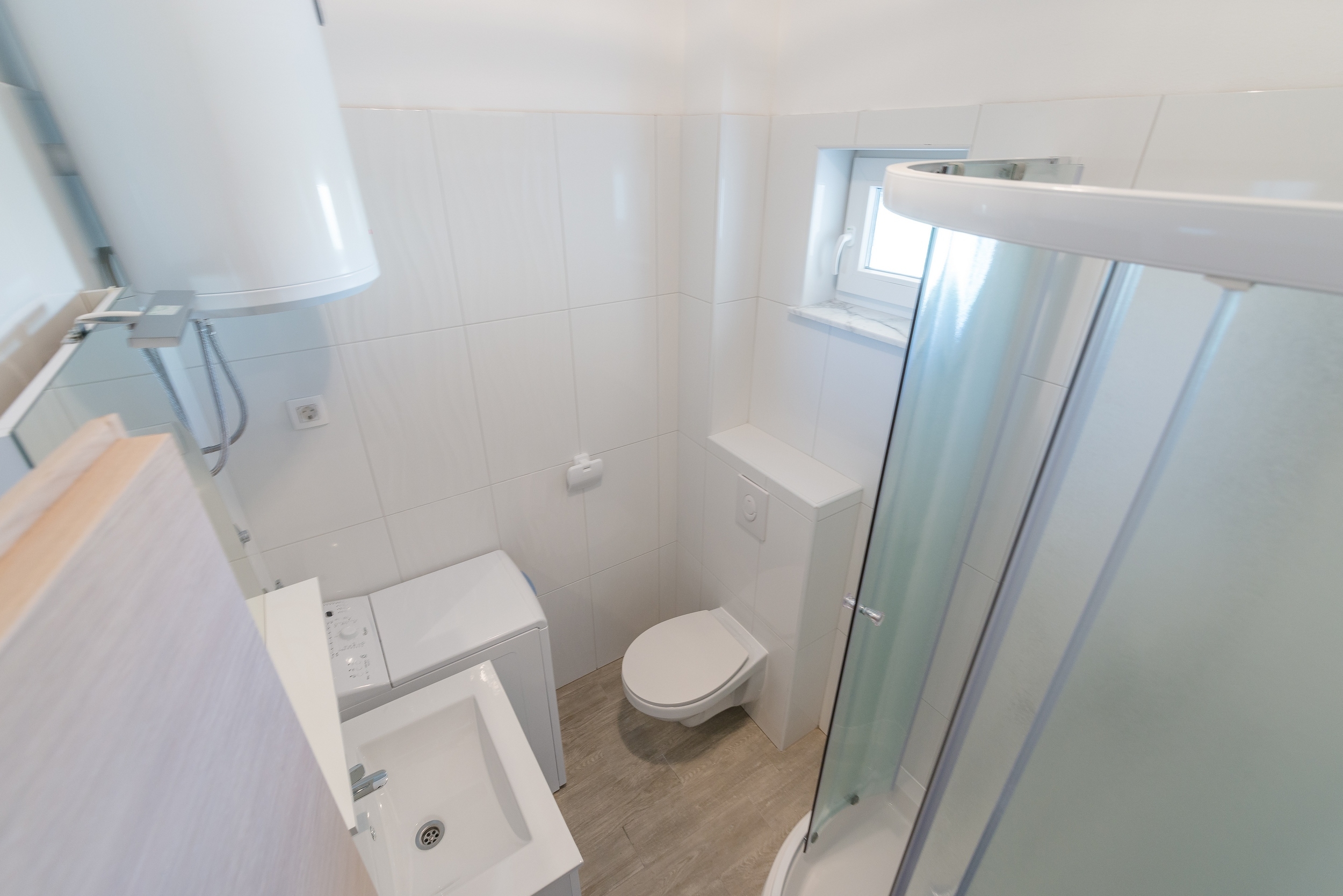 One bedroom apartment with terrace and sea view Privlaka, Zadar  A-a