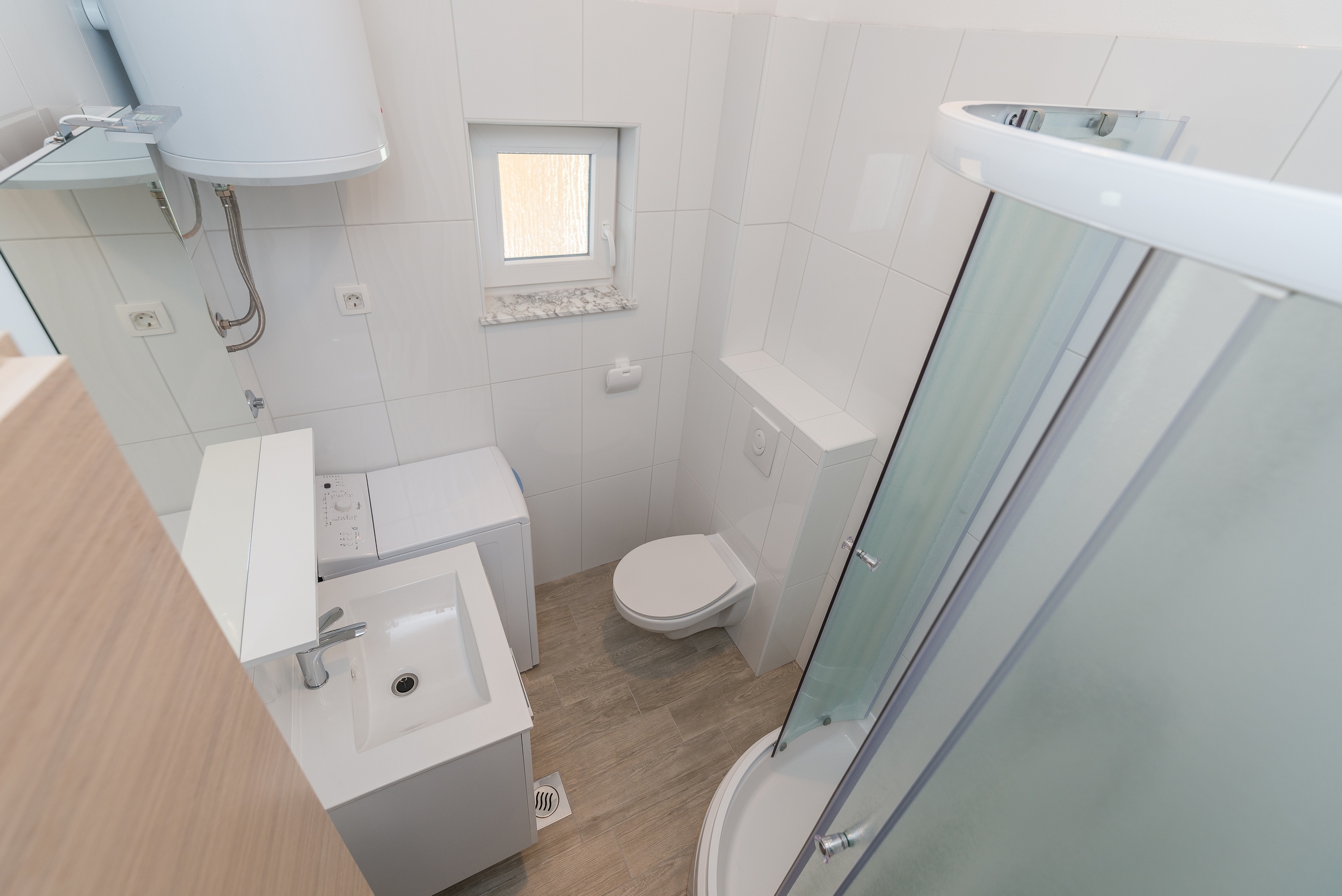 One bedroom apartment with terrace and sea view Privlaka, Zadar  A-c