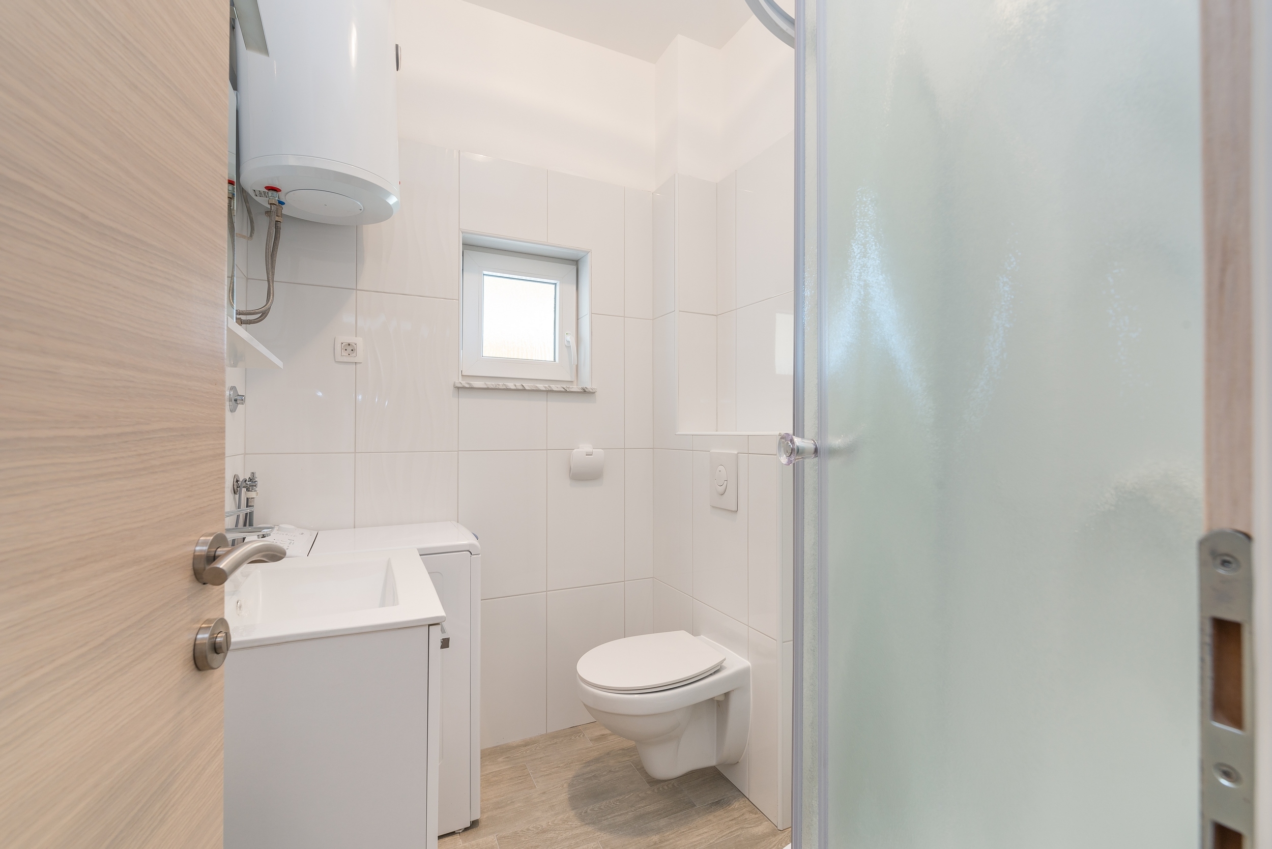 One bedroom apartment with terrace and sea view Privlaka, Zadar  A-c